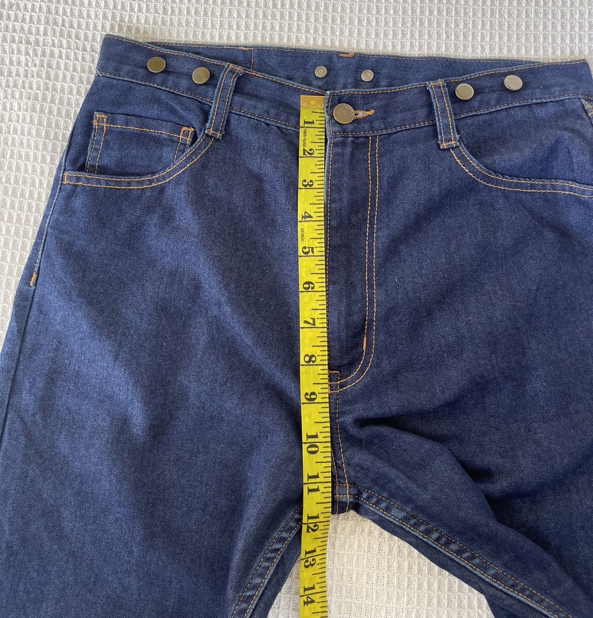 Ne-Net Vintage 90s🔥Ne-Net🔥Double Patchwork Pocket Jeans Size US 30 / EU 46 - 6 Thumbnail