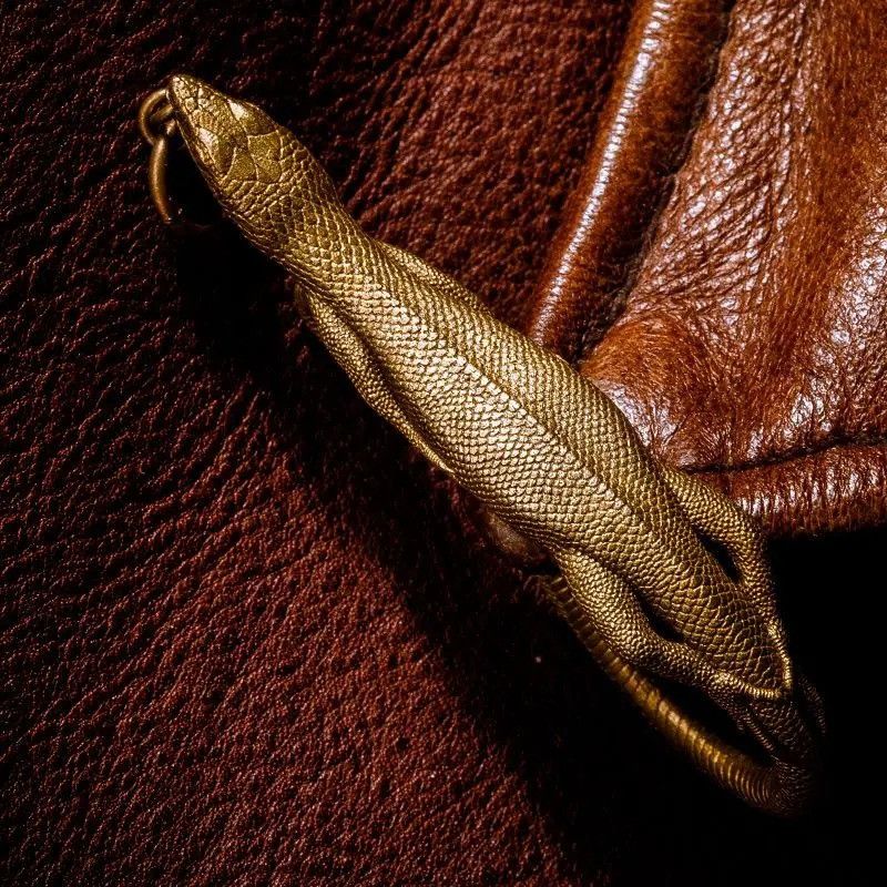 Japanese Brand × Vintage Vintage Brass Lizard Hook Key Chain Size ONE SIZE - 3 Thumbnail
