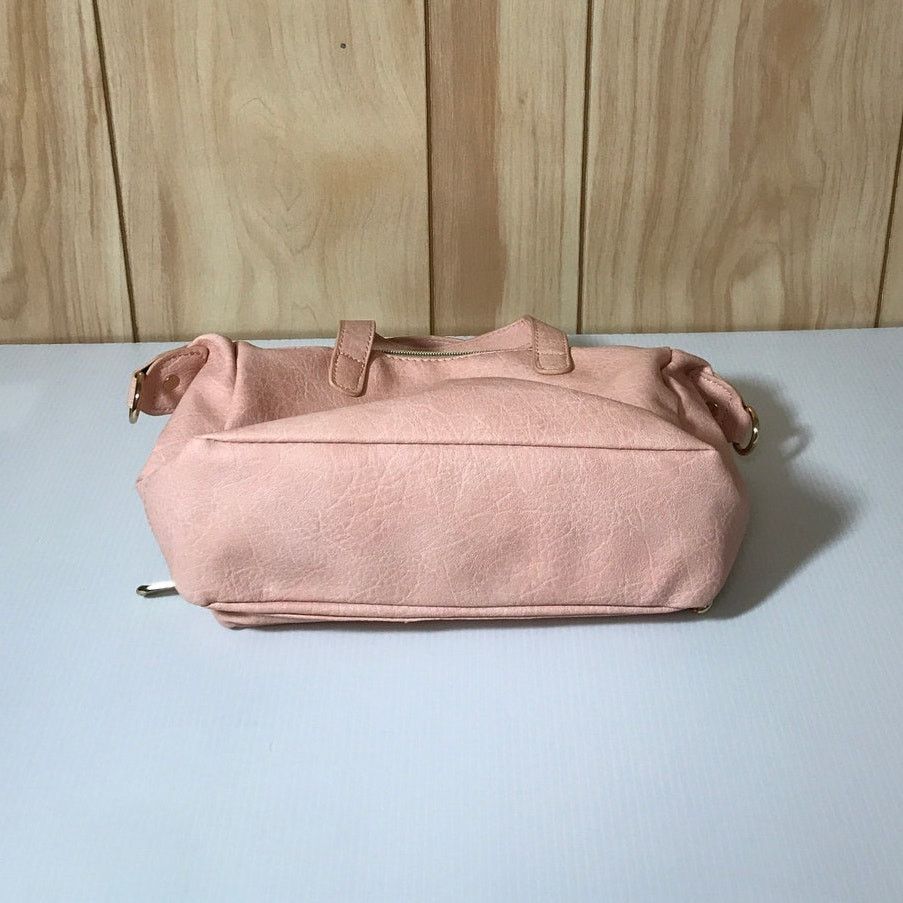 Other Brenice Pink Faux Leather Small Organizing Shoulder Handbag Size ONE SIZE - 3 Thumbnail