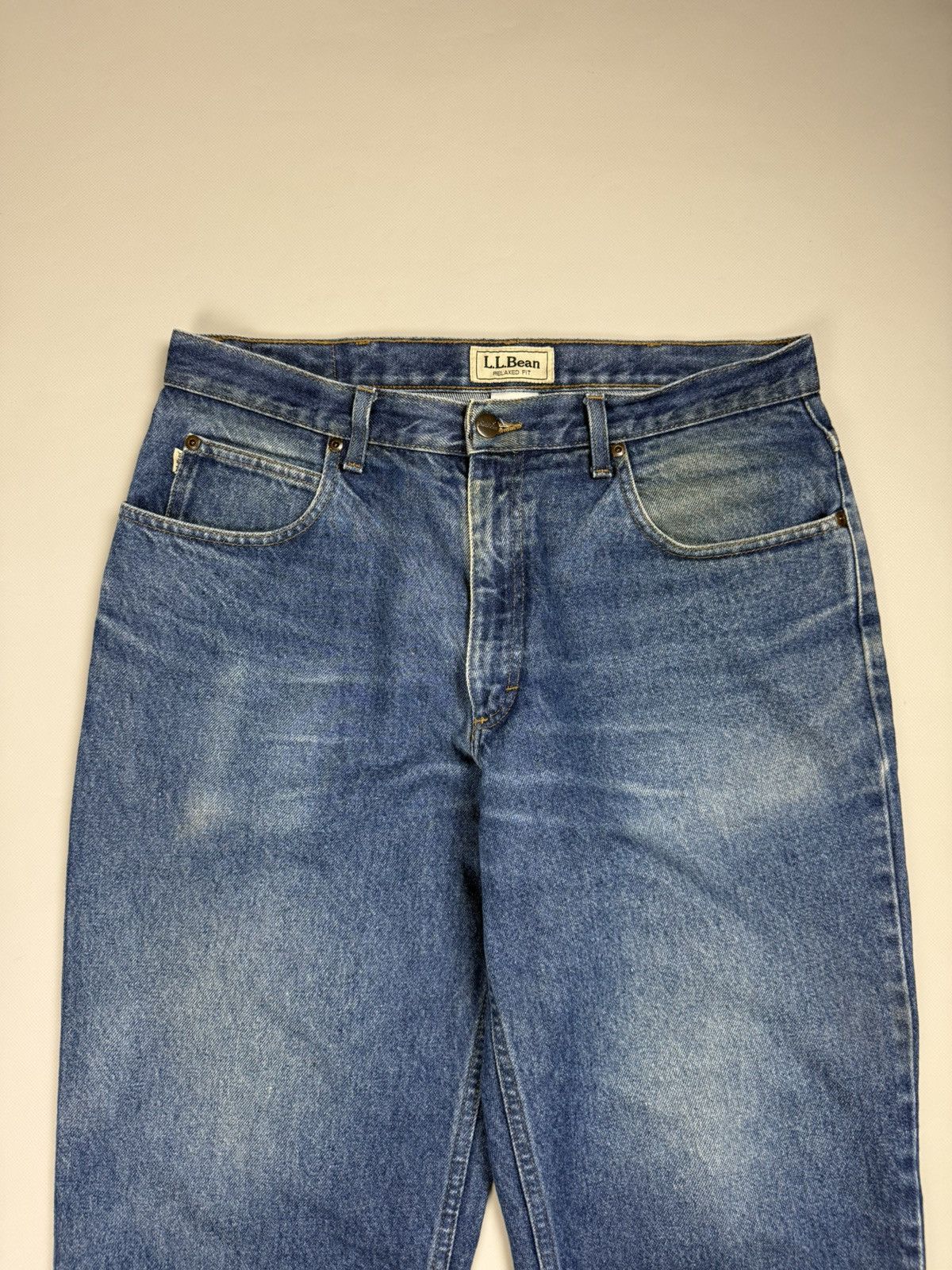 L.L. Bean L.L. Bean Men’s Relaxed Fit Denim Jeans Size 34 Size US 34 / EU 50 - 7 Thumbnail