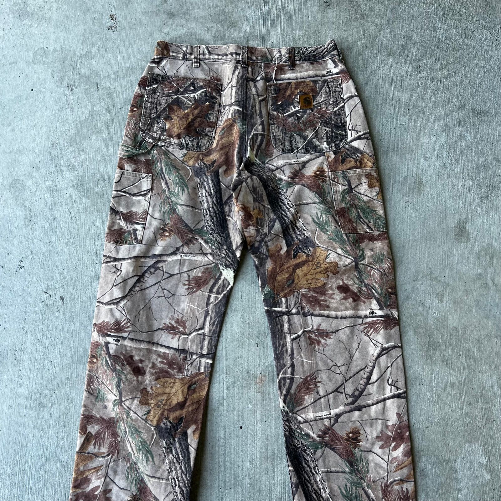 Carhartt × Vintage Carhartt Realtree camo work wear carpenter pants Size US 33 - 6 Thumbnail