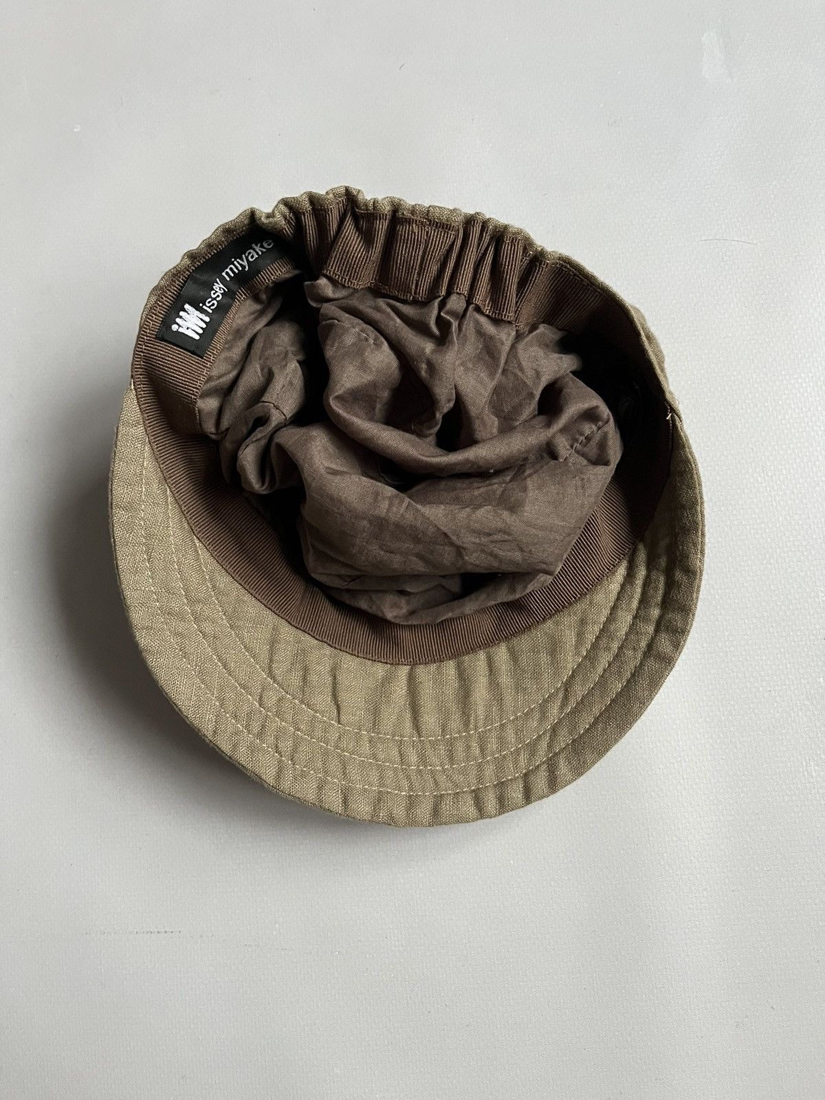 Issey Miyake ISSEY MIYAKE Olive Green Army Military Cadet Driver Cap Size ONE SIZE - 10 Thumbnail