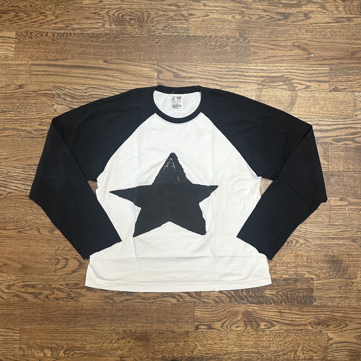 basketcase gallery BASKETCASE GALLERY STAR BASEBALL TEE | Grailed