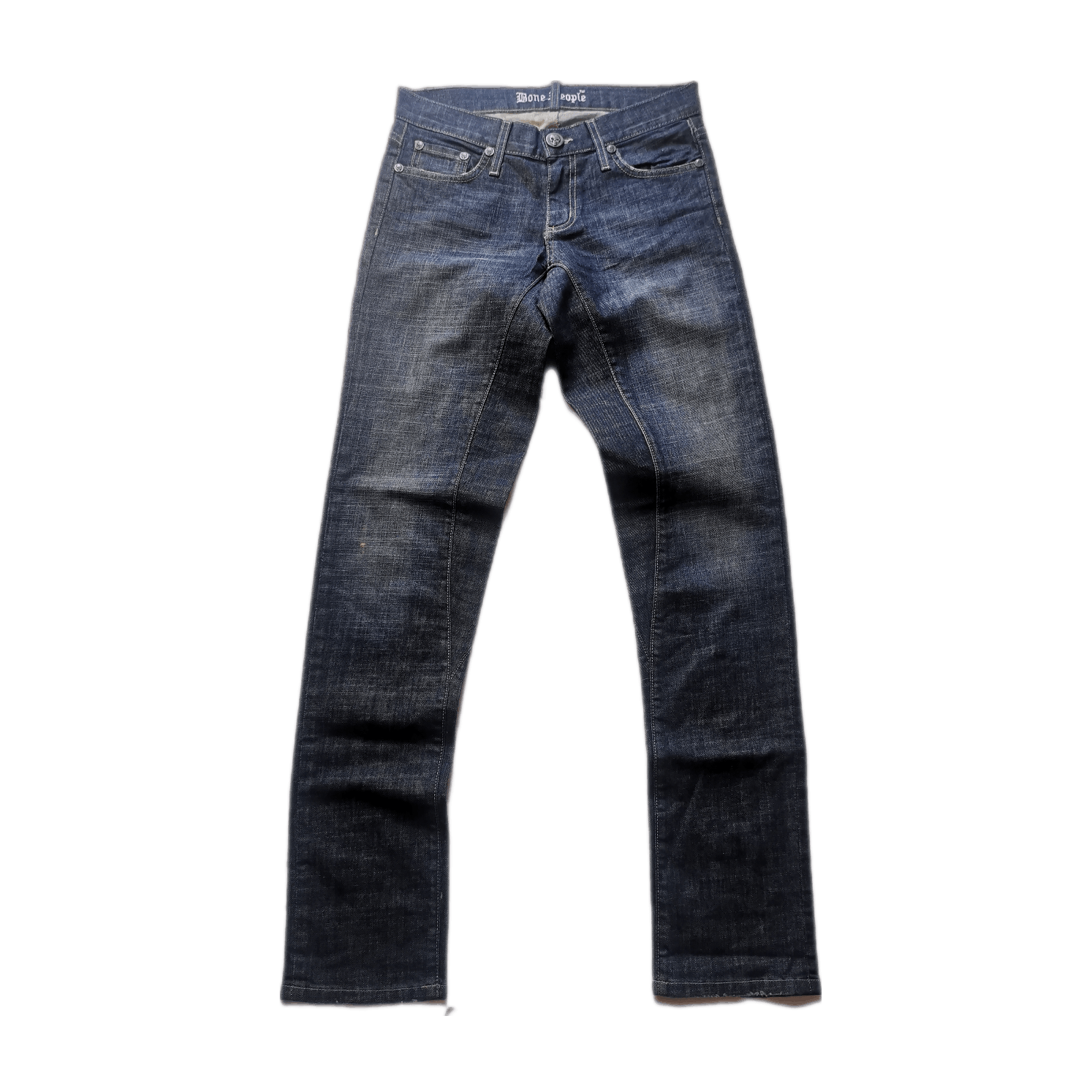 Hysteric Glamour 🇺🇸🔥🔥 Y2k Bone People Embroidered Skull ifsixwasnine Denim Size US 30 / EU 46 - 1 Thumbnail