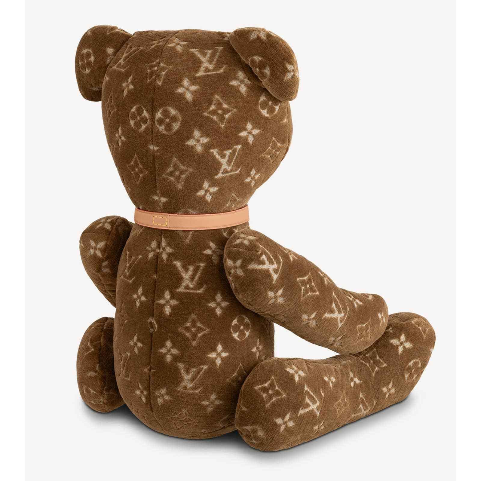Louis Vuitton Louis Vuitton Doudou Teddy Velour Logo Rare 2005 2020 GI0627 Size ONE SIZE - 9 Thumbnail