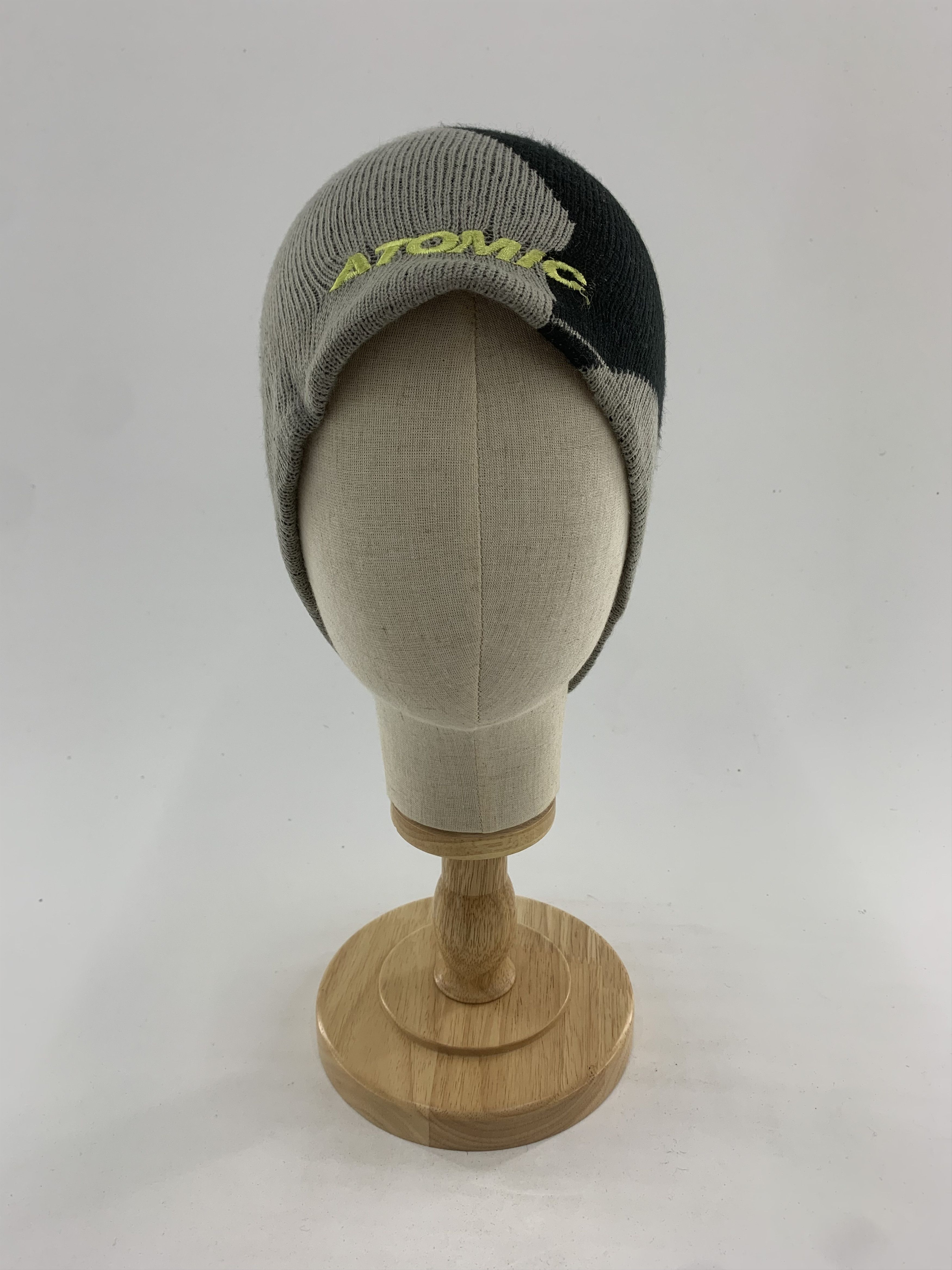 image of Atomic Beanie Hat Snowcap in Black Grey, Men's