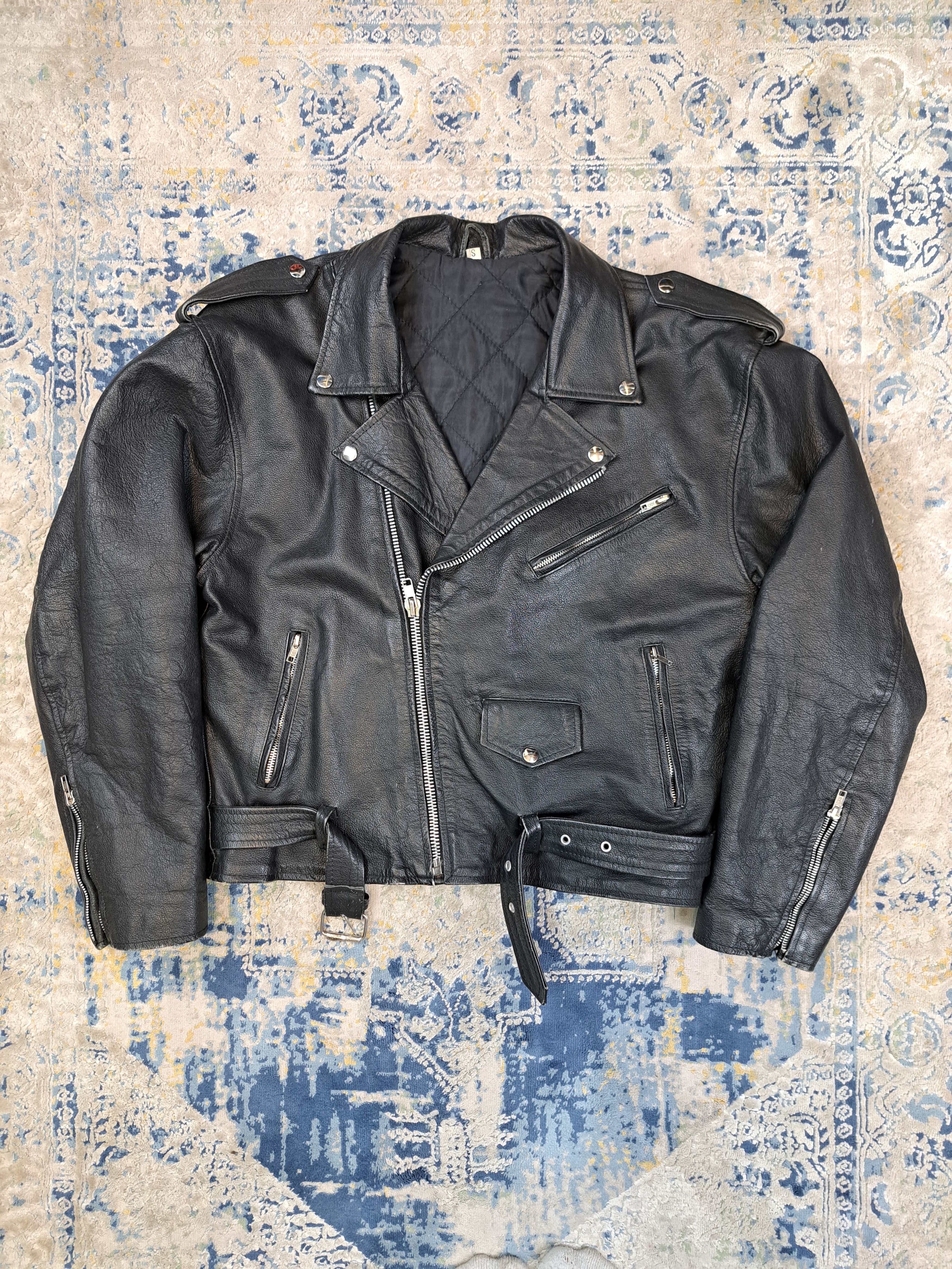 Genuine Leather Genuine Leather Heavyweight Cropped Ramones Jacket Size US XL / EU 56 / 4 - 1 Thumbnail
