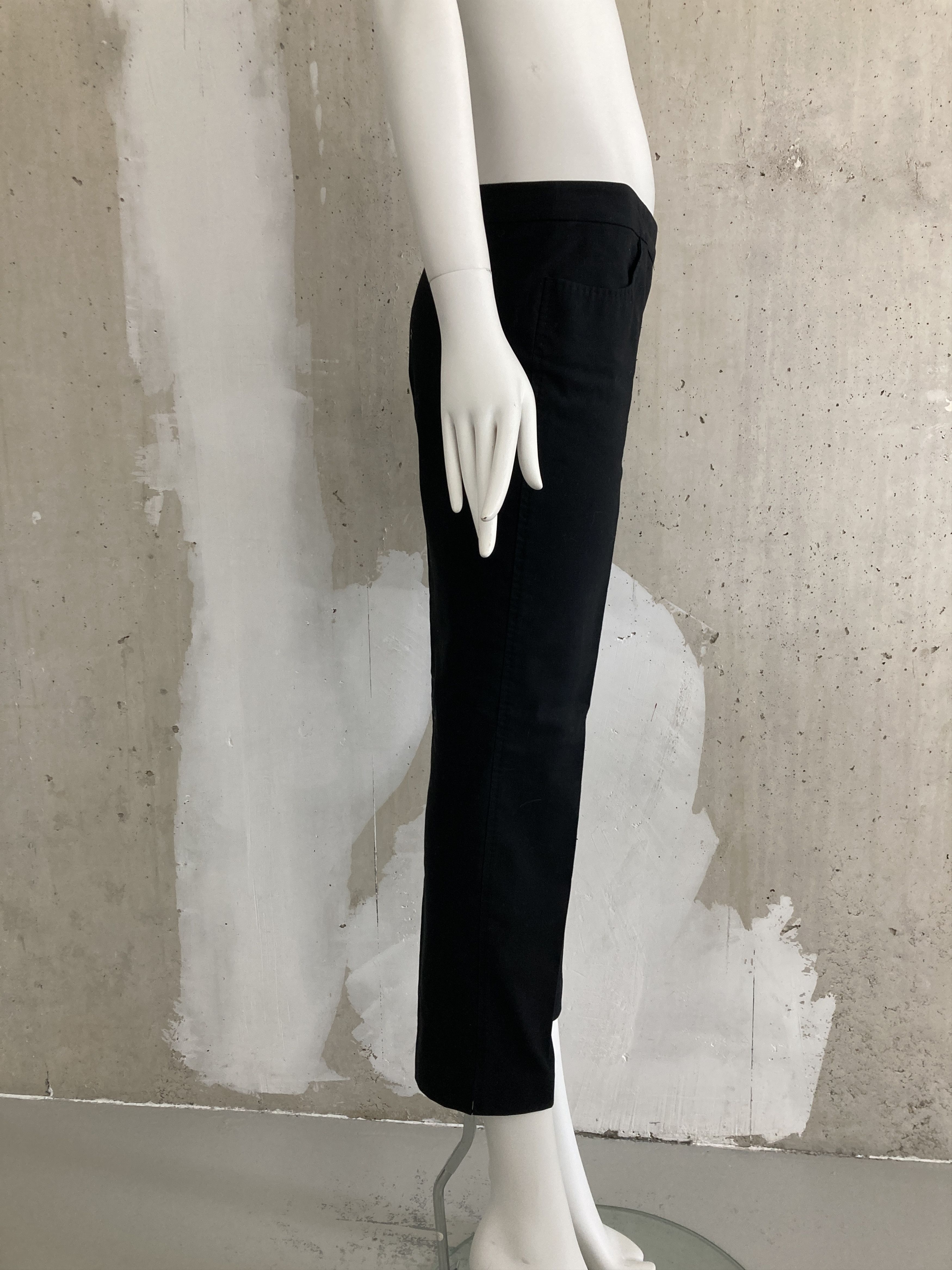 Alexander McQueen SS2003 Black Trousers Size 27" / US 4 / IT 40 - 2 Thumbnail