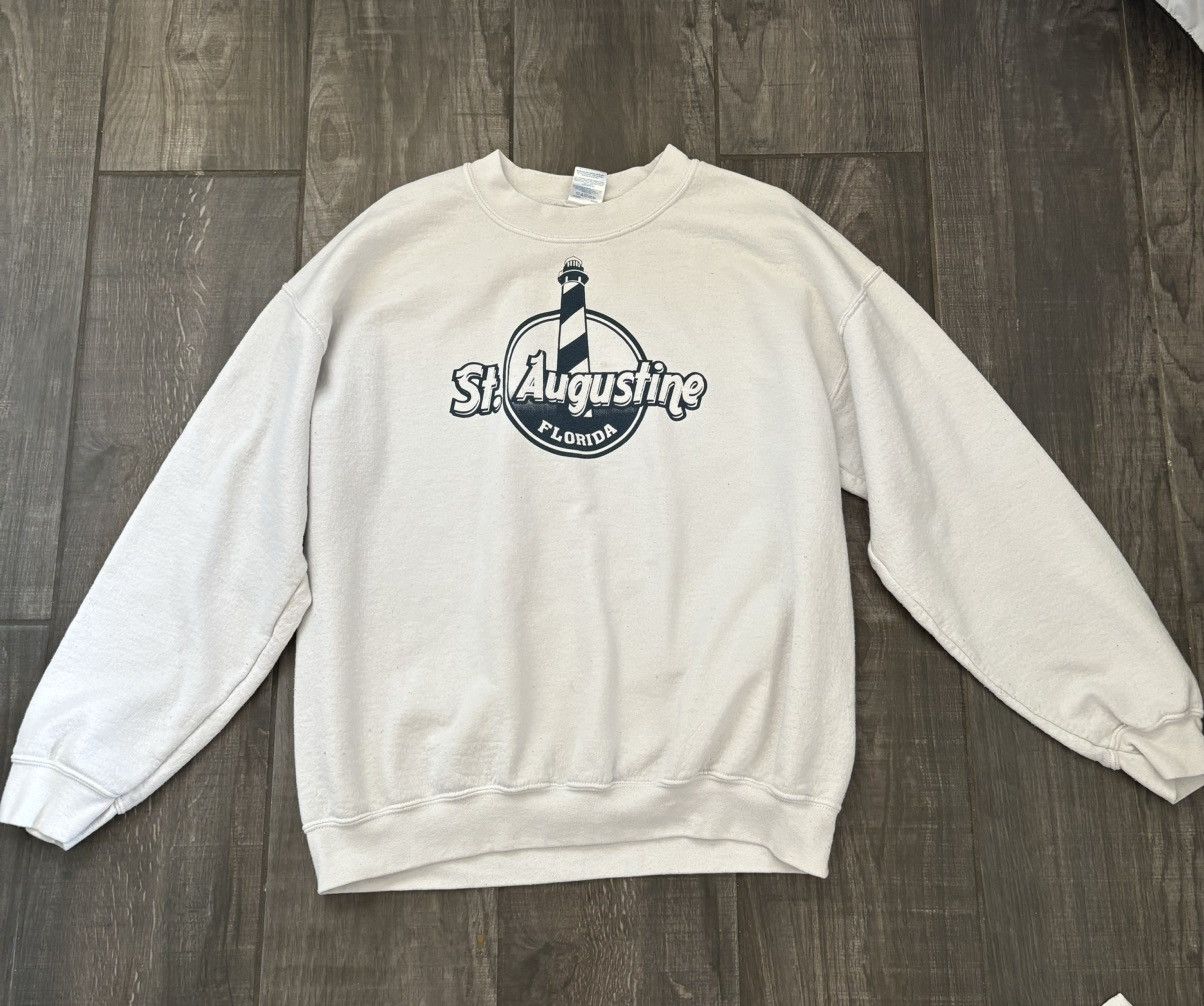 Gildan Vintage St. Augustine Crewneck Size US L / EU 52-54 / 3 - 2 Thumbnail