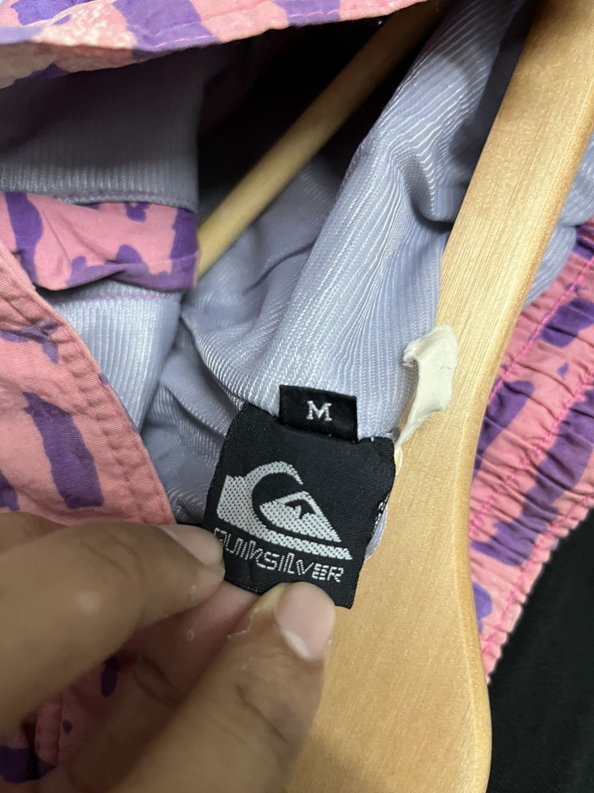 Quicksilver 🔥 90s QUIKSILVER TECHWEAR Outdoor OVERPRINTED TRACKPANTS Size US 32 / EU 48 - 15 Thumbnail