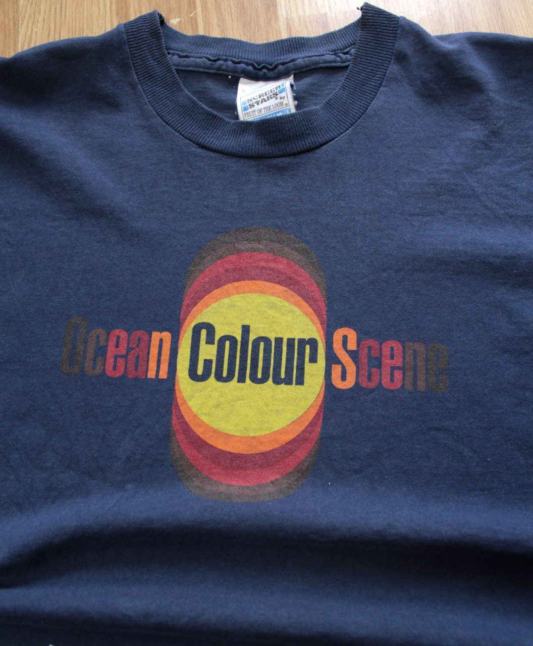 Band Tees 🔥 Ocean Colour Scene 90s Vintage Band Rock T Shirt Music Y2K Size US L / EU 52-54 / 3 - 2 Thumbnail