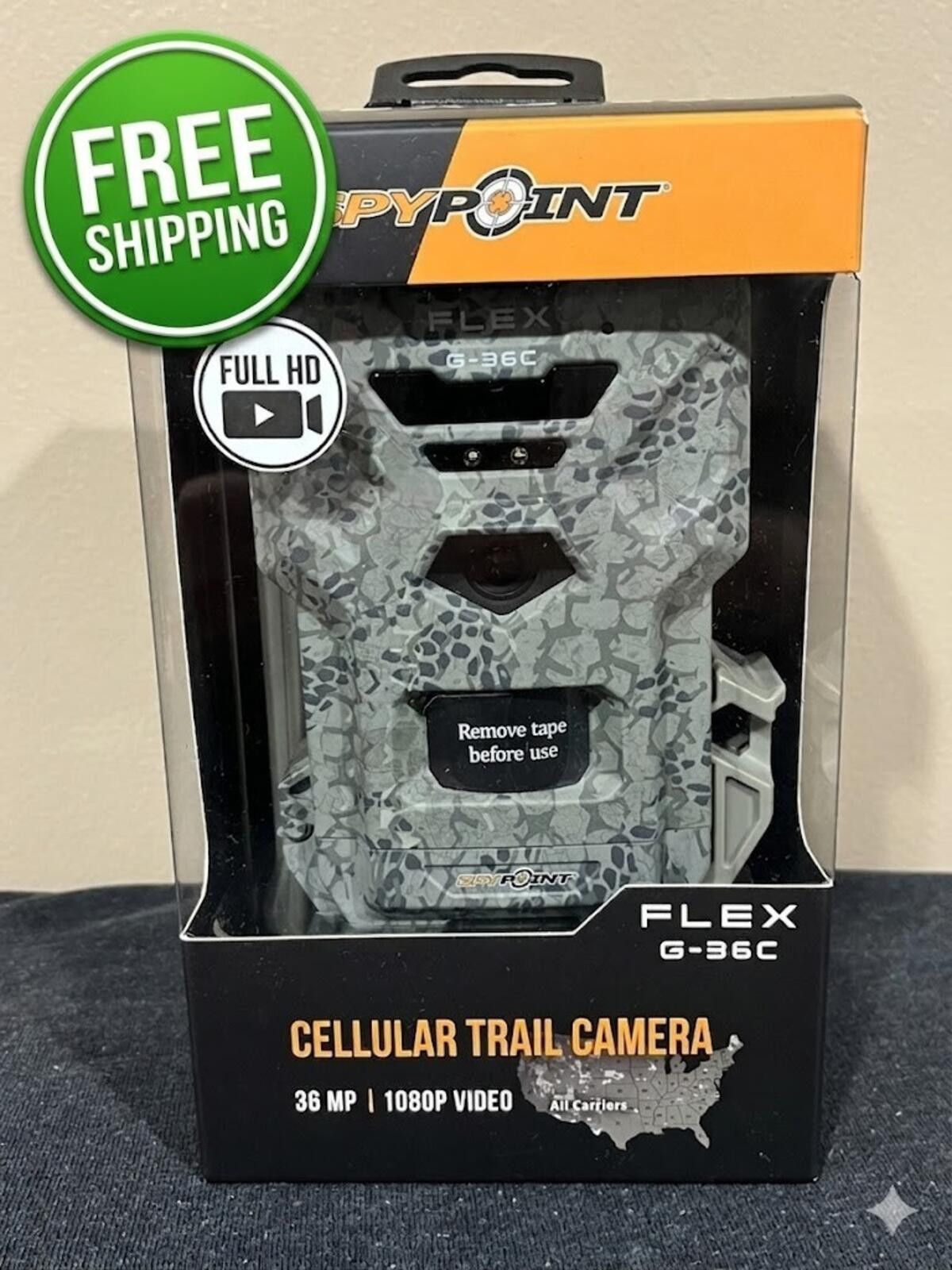 Other SPYPOINT FLEX G-36 Cellular Trail Camera 36 MP 1080P Video Size ONE SIZE - 1 Thumbnail