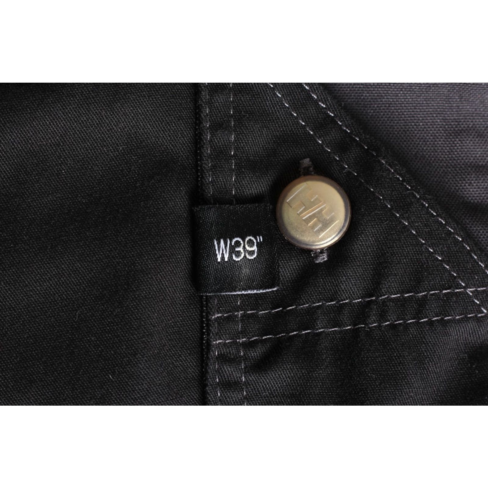 Helly Hansen VINTAGE Helly Hansen Workwear ½ Cargo Shorts Men 56 W39 DZ8139 Cargo Shorts Men 39 in Inseam 22 in Black Grey Mens Size US 40 / EU 56 - 5 Thumbnail