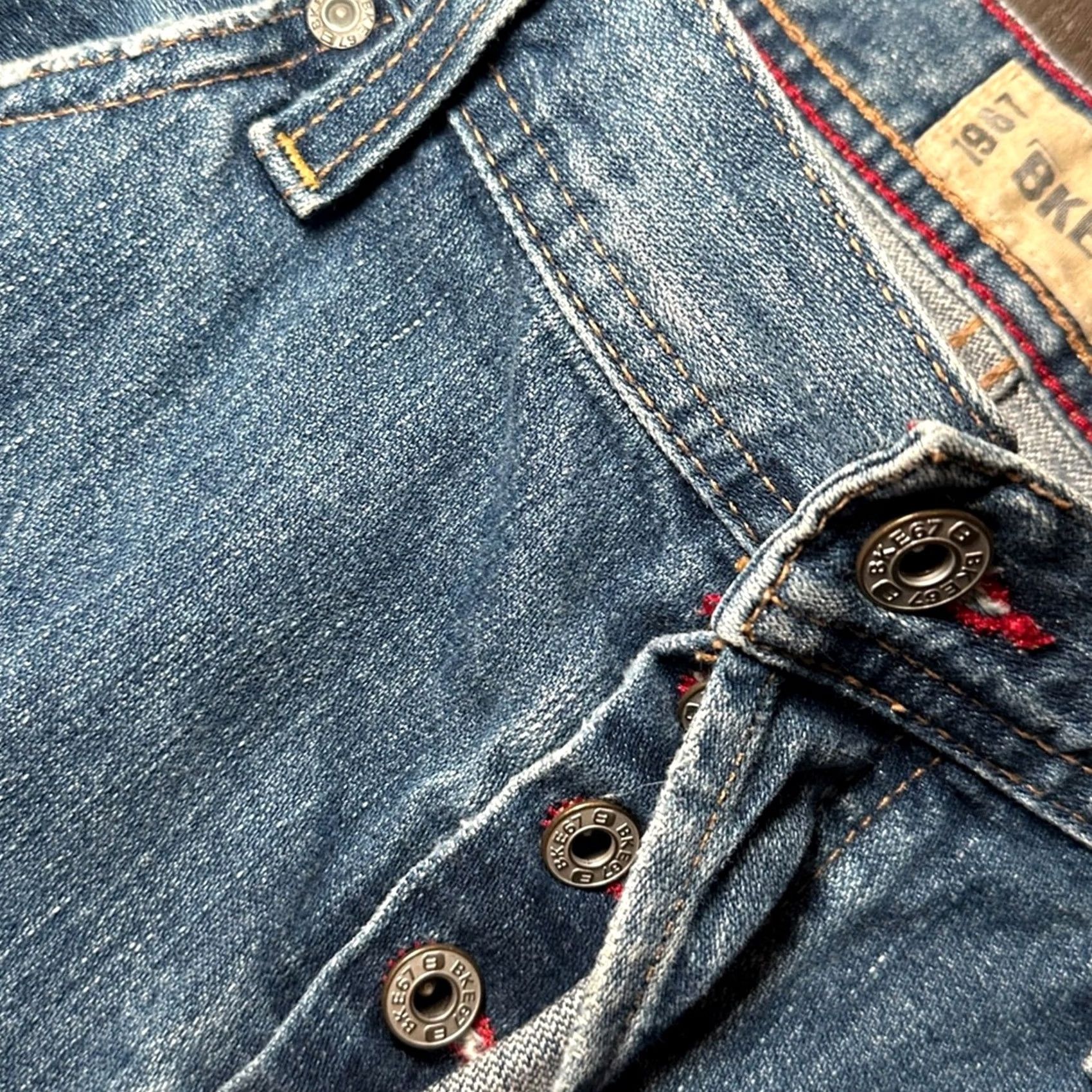 BKE BKE Jeans - Austin Straight Leg, 36 Long, Blue, Men, Regular, 36 Inseam Size US 36 / EU 52 - 7 Thumbnail