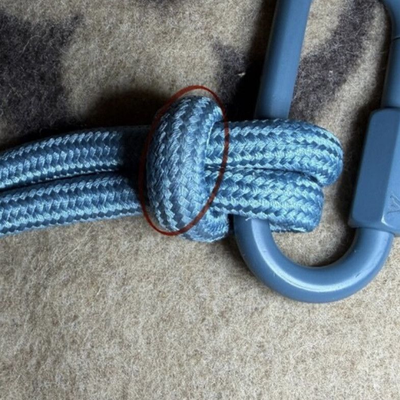 Louis Vuitton Virgil Abloh Rope Belt Turquoise OSFA 2020 Unisex Size ONE SIZE - 10 Thumbnail