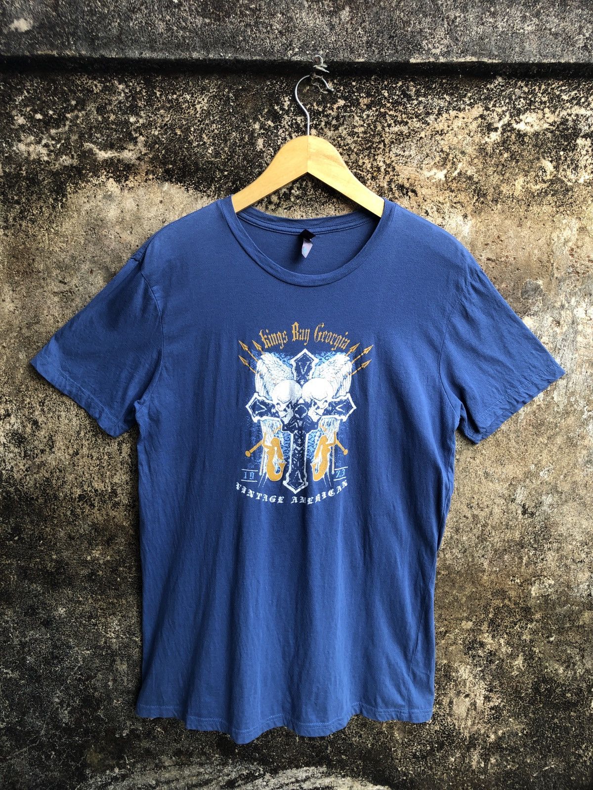 District UNITED ARROWS × Vintage Vintage American T-Shirt Size US L / EU 52-54 / 3 - 1 Thumbnail