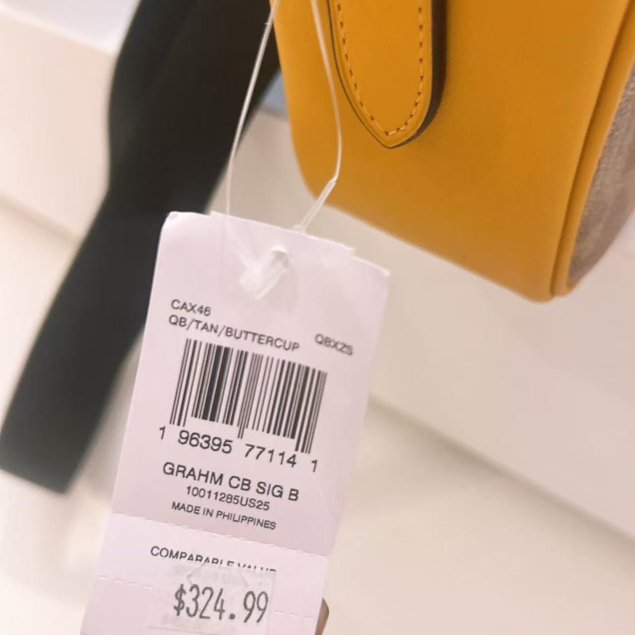 Coach Graham Crossbody Bag In Colorblock Signature Canvas CAX46 Size ONE SIZE - 6 Thumbnail