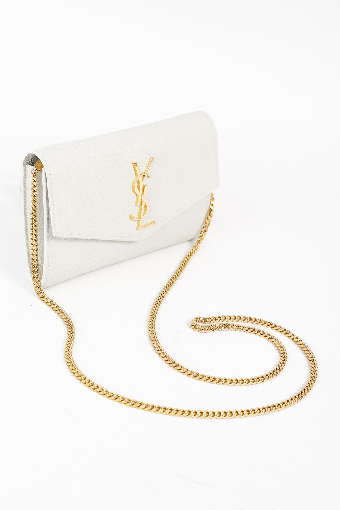 Saint Laurent Paris Saint Laurent Uptown Textured-Leather Mini Shoulder Bag Size ONE SIZE - 6 Thumbnail
