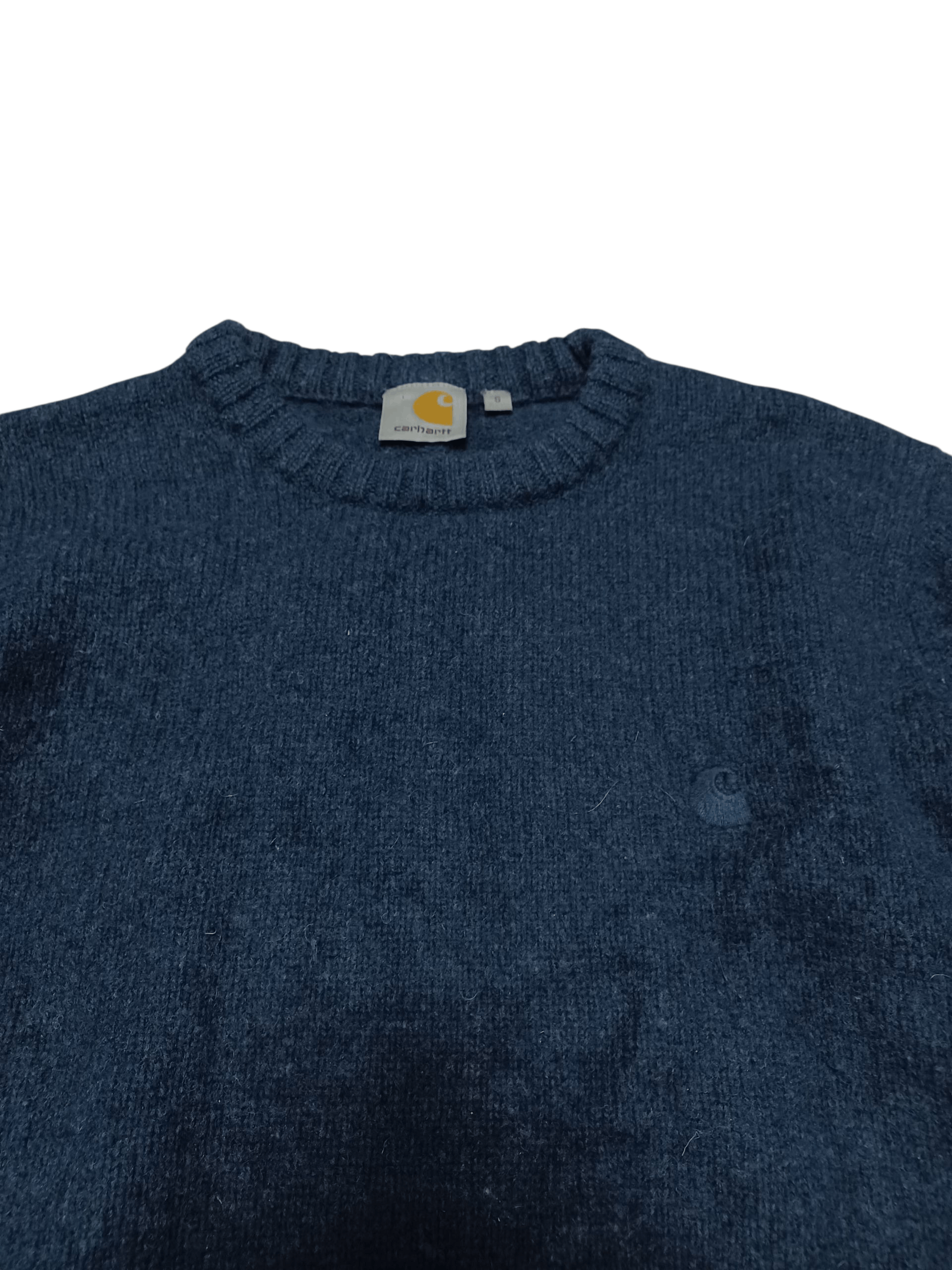 Carhartt CARHARTT UNIVERSITY SWEATER VINTAGE 100% SHETLAND WOOL Size US S / EU 44-46 / 1 - 2 Thumbnail
