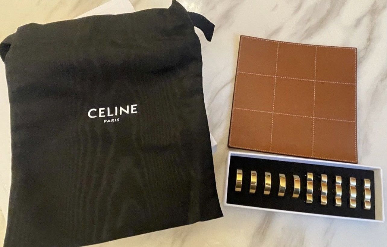 Celine × Hedi Slimane Celine Hedi slimane triomphe Tic tac toe board game chess Size ONE SIZE - 3 Thumbnail