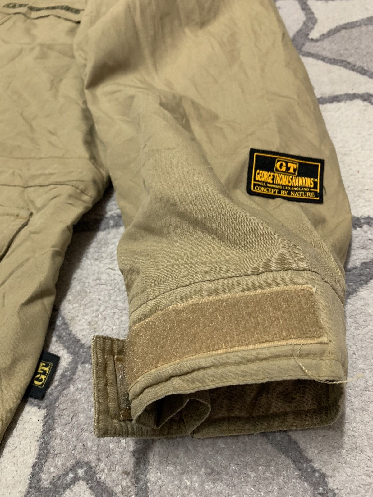 Vintage GEORGE THOMAS G.T HAWKINS ENGLAND HIKING JACKET Size US L / EU 52-54 / 3 - 13 Thumbnail