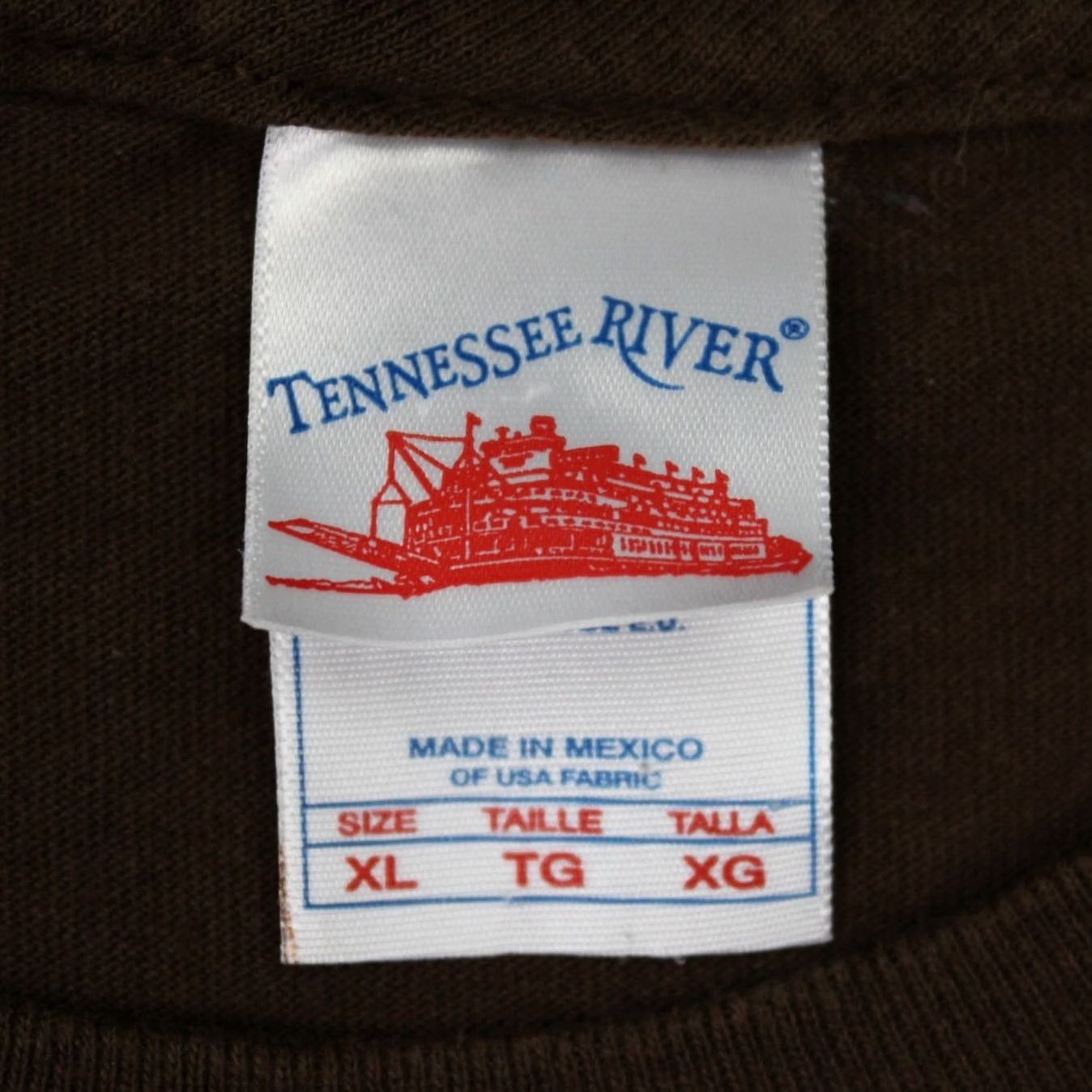 Vintage Jimi Hendrix Shirt Mens XL Brown Short Sleeve Tennessee River Band Music Rock Size US XL / EU 56 / 4 - 7 Thumbnail