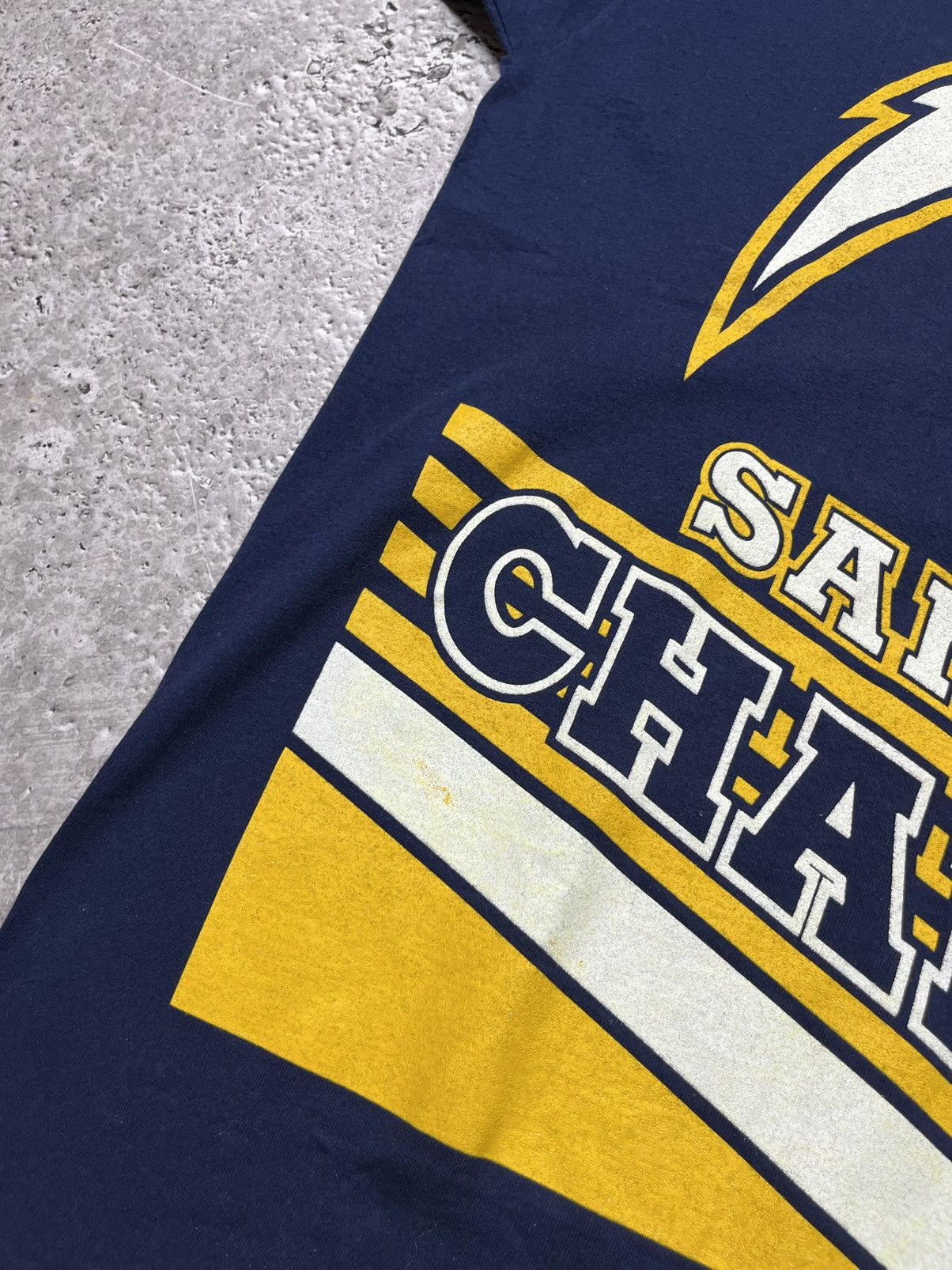 NFL × Vintage Vintage 1995 San Diego Chargers NFL T-Shirt XL USA Made Tee Size US XL / EU 56 / 4 - 7 Thumbnail