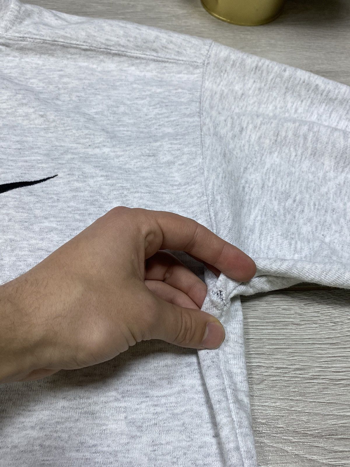 Nike Nike 1990 dead stock vintage swoosh boxy fit sweatshirt Size US M / EU 48-50 / 2 - 5 Thumbnail