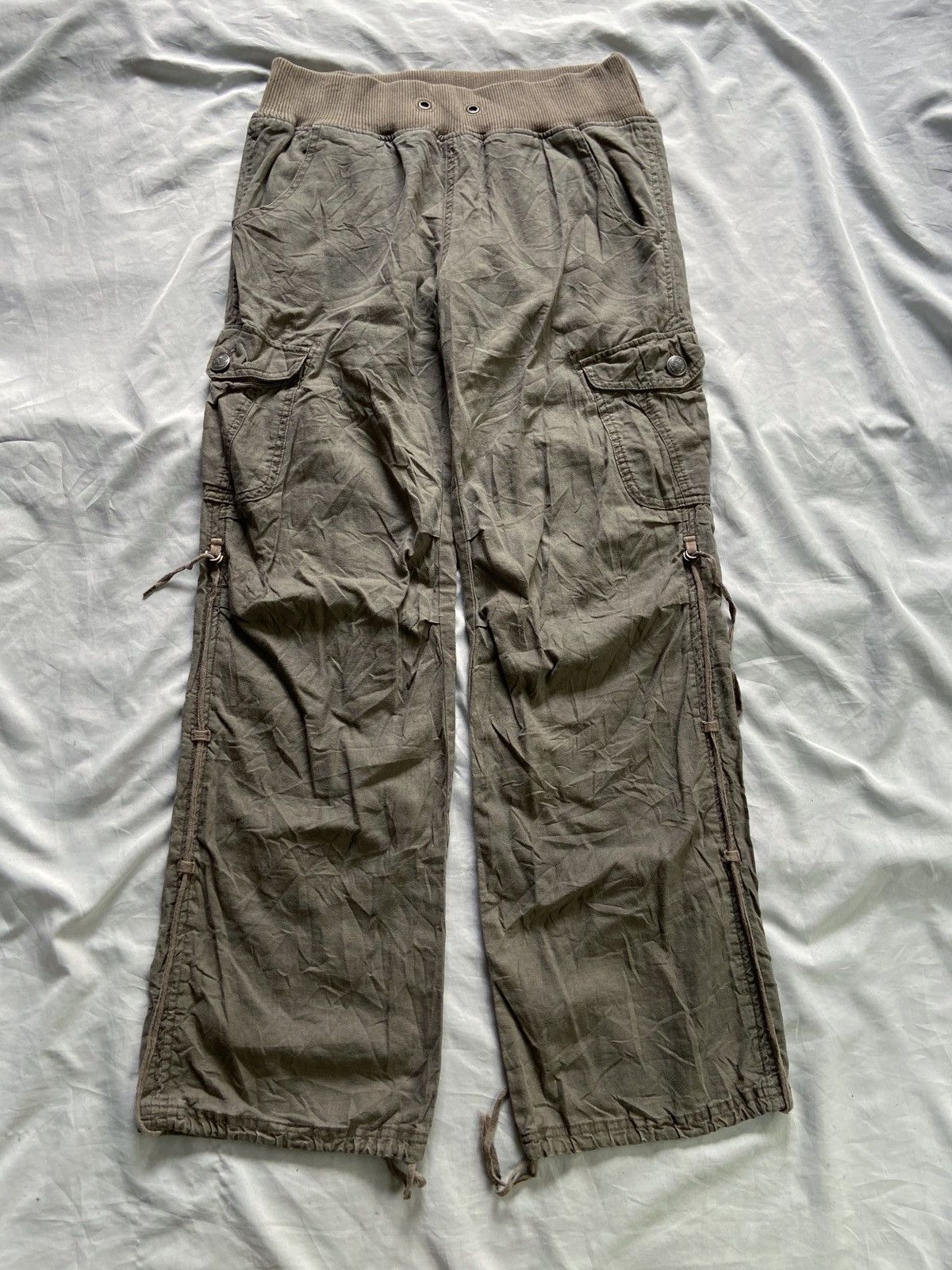 semanticdesign SEMANTIC DESIGN FLARED CARGO PANTS Size US 31 - 1 Thumbnail
