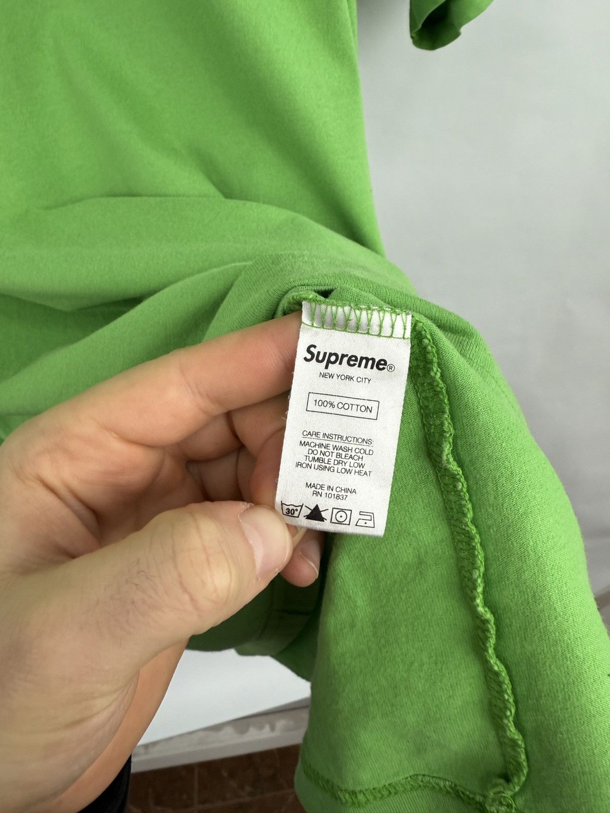 Supreme 🇺🇸 Y2K Supreme Green T-Shirt Skateboard BMX Rare Retro Hype Size US XL / EU 56 / 4 - 6 Thumbnail