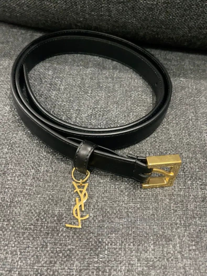 Saint Laurent Paris Saint Laurent Paris size 80 Leather belt Size ONE SIZE - 1 Thumbnail