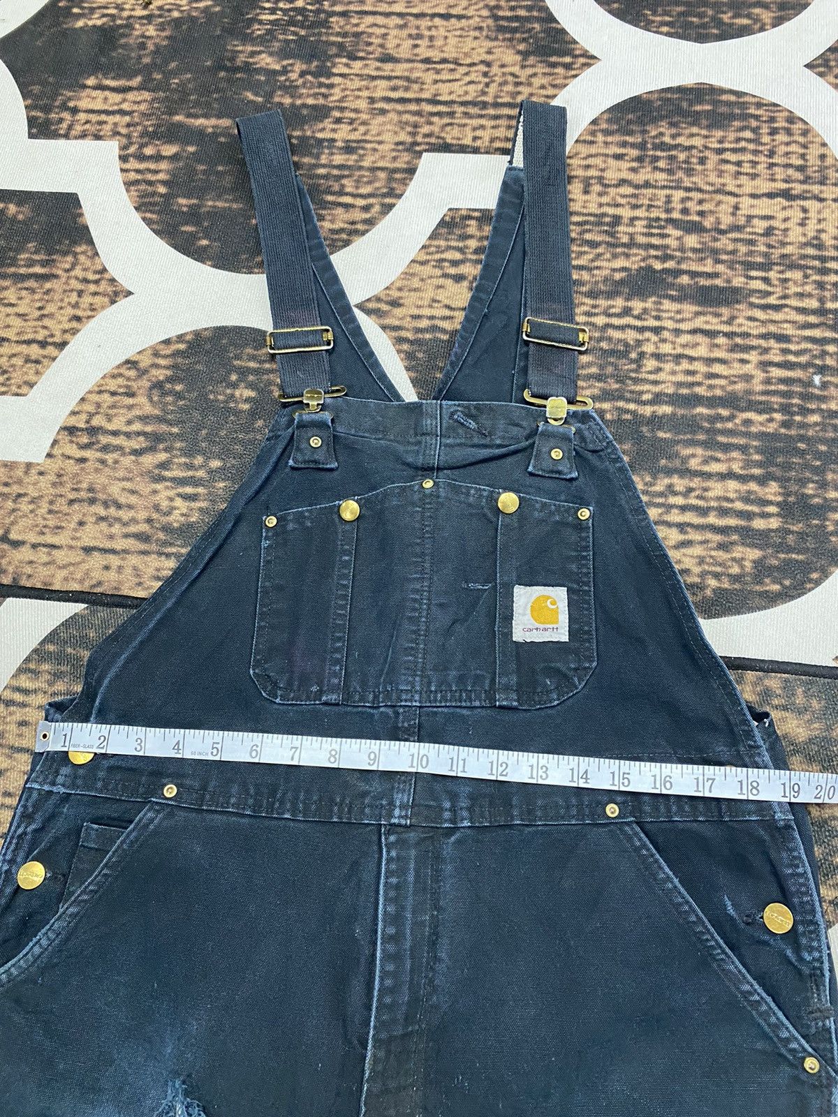 Carhartt Vintage Heavily worn Carhartt Dungarees-38x28 Size US L / EU 52-54 / 3 - 17 Thumbnail