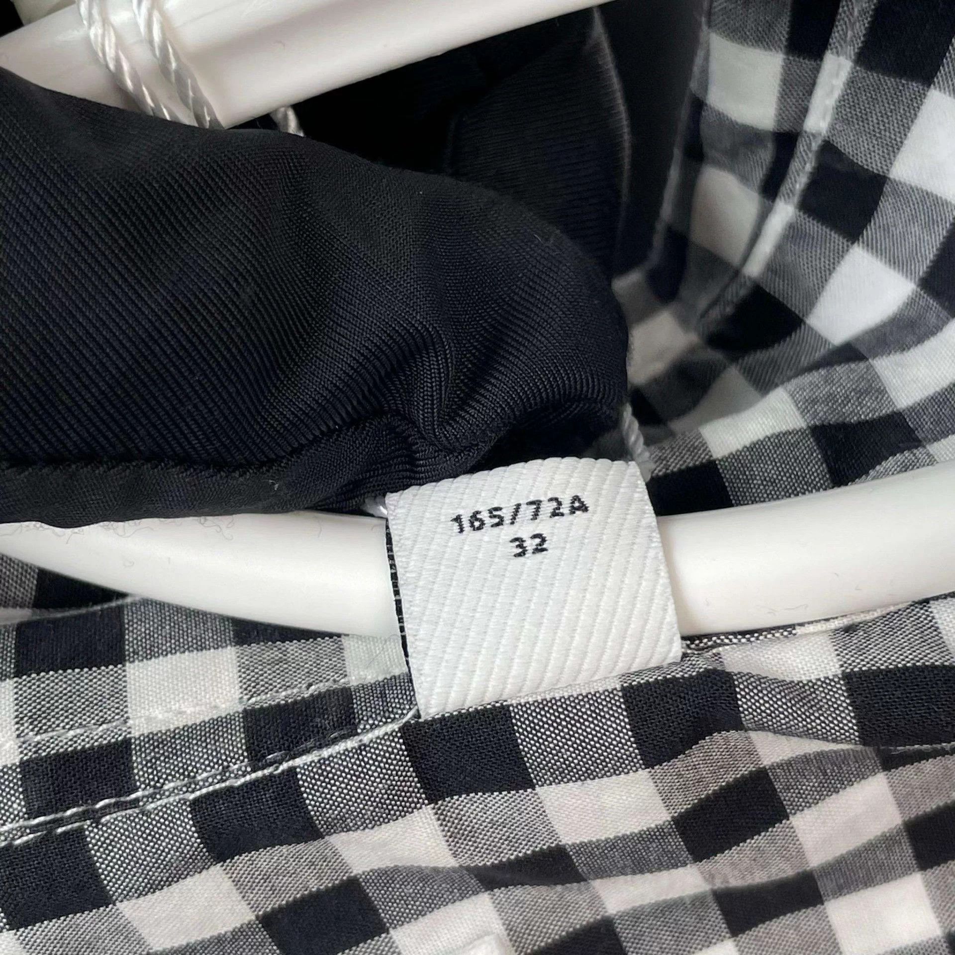 Burberry Burberry cotton black check jacket Size US XS / EU 42 / 0 - 4 Thumbnail