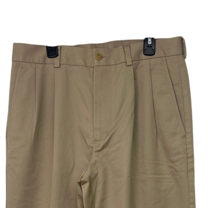 Nordstrom Nordstrom Mens 31X30 Cotton Pleated Front Pants w Pockets Size US 31 - 2 Thumbnail