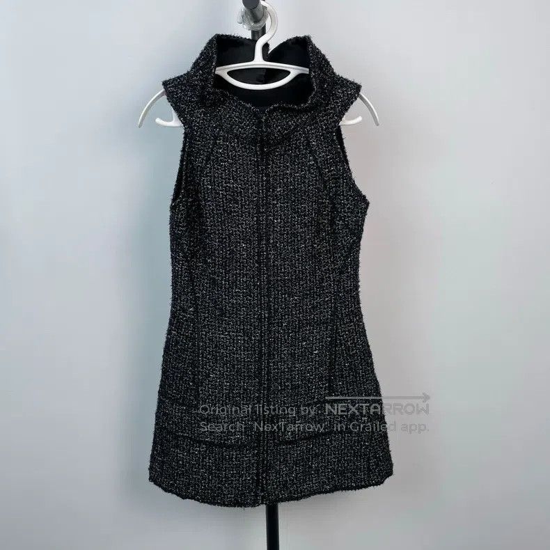 Chanel Chanel Soft tweed dress black Size XXS / US 00 / IT 34 - 1 Thumbnail