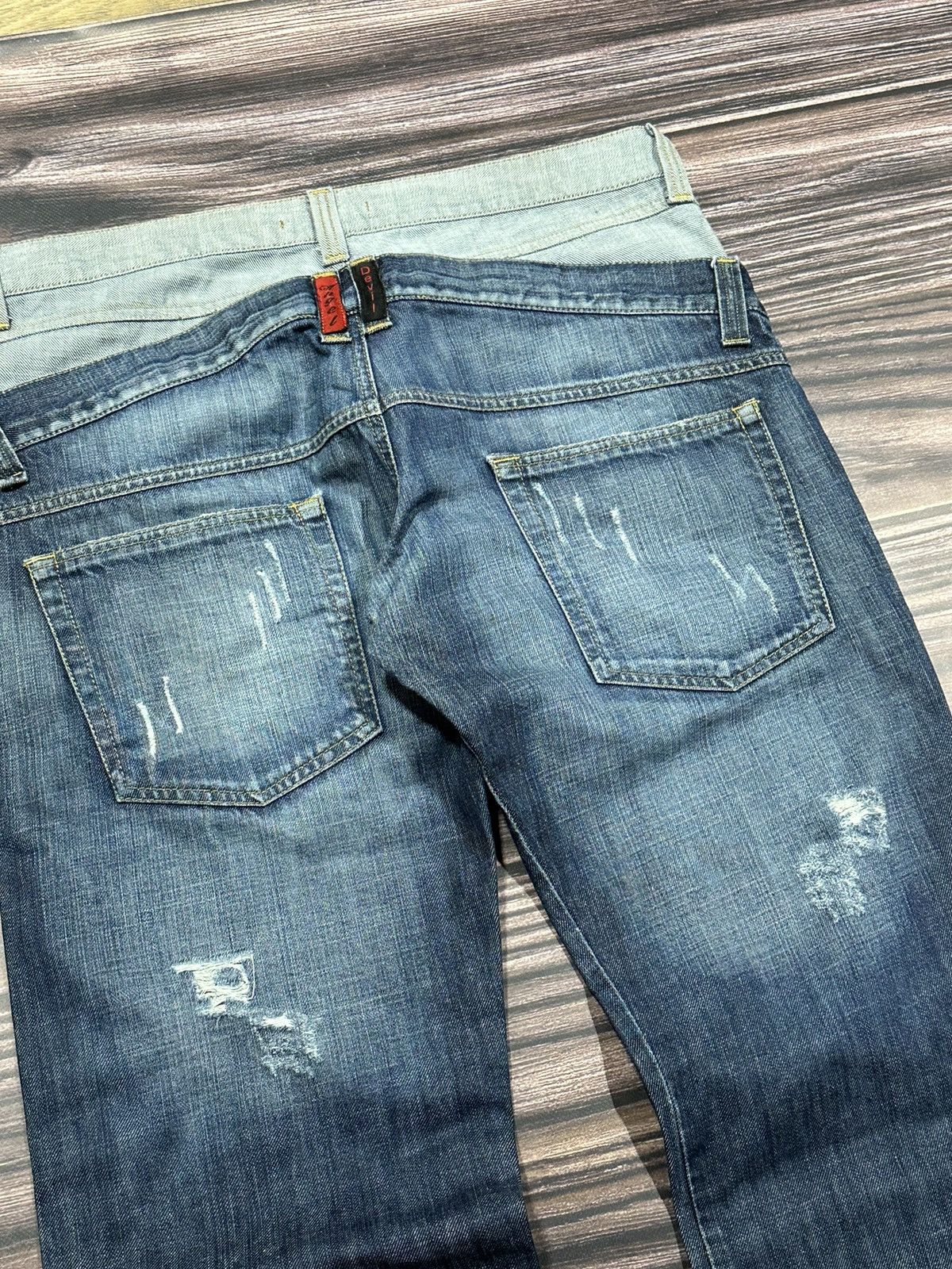 Japanese Brand Vintage Japanese Brand Distressed Jeans Angel Devil Size US 34 / EU 50 - 12 Thumbnail