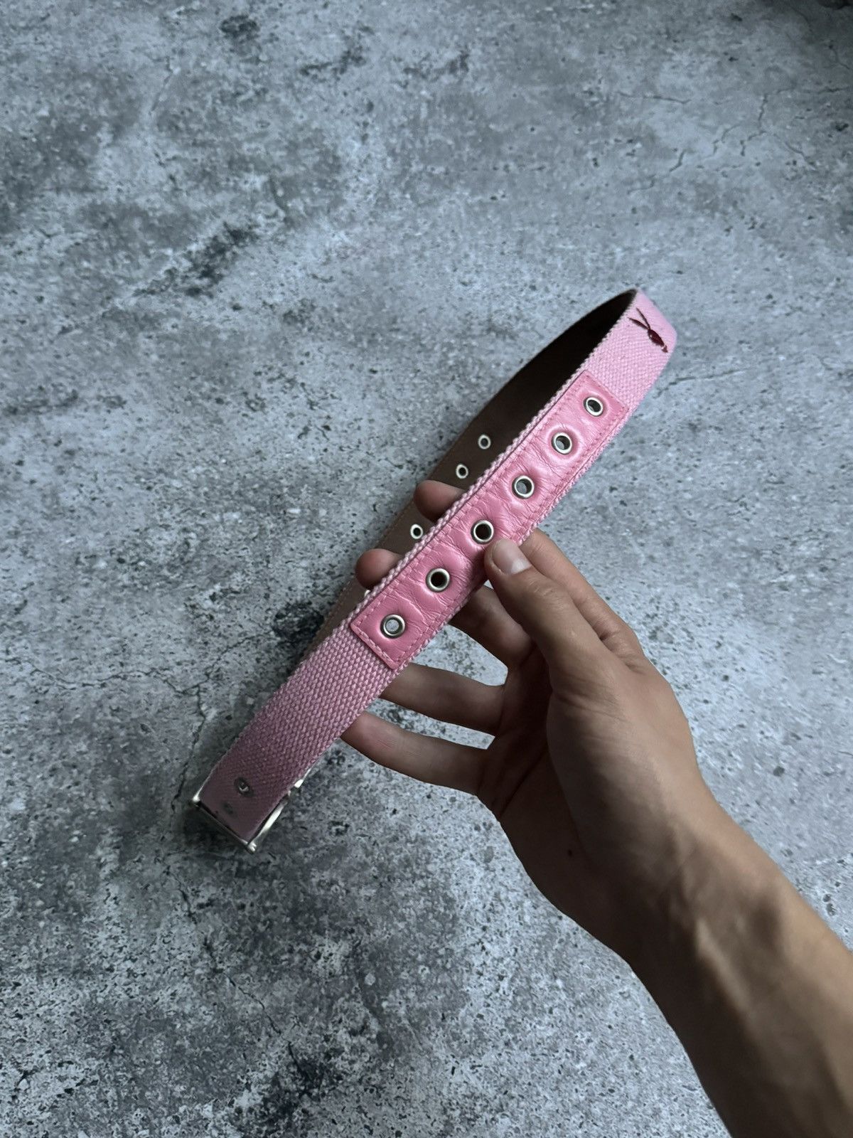 Playboy × Vintage Vintage PlayBoy leather pink Y2K belt Size ONE SIZE - 6 Thumbnail
