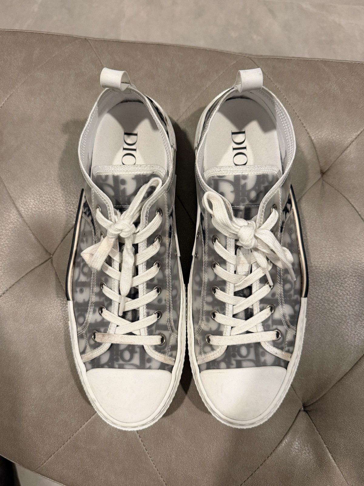 Dior Dior B23 Converse Chuck Taylor Size 10.5 Size US 10.5 / EU 43-44 - 2 Thumbnail