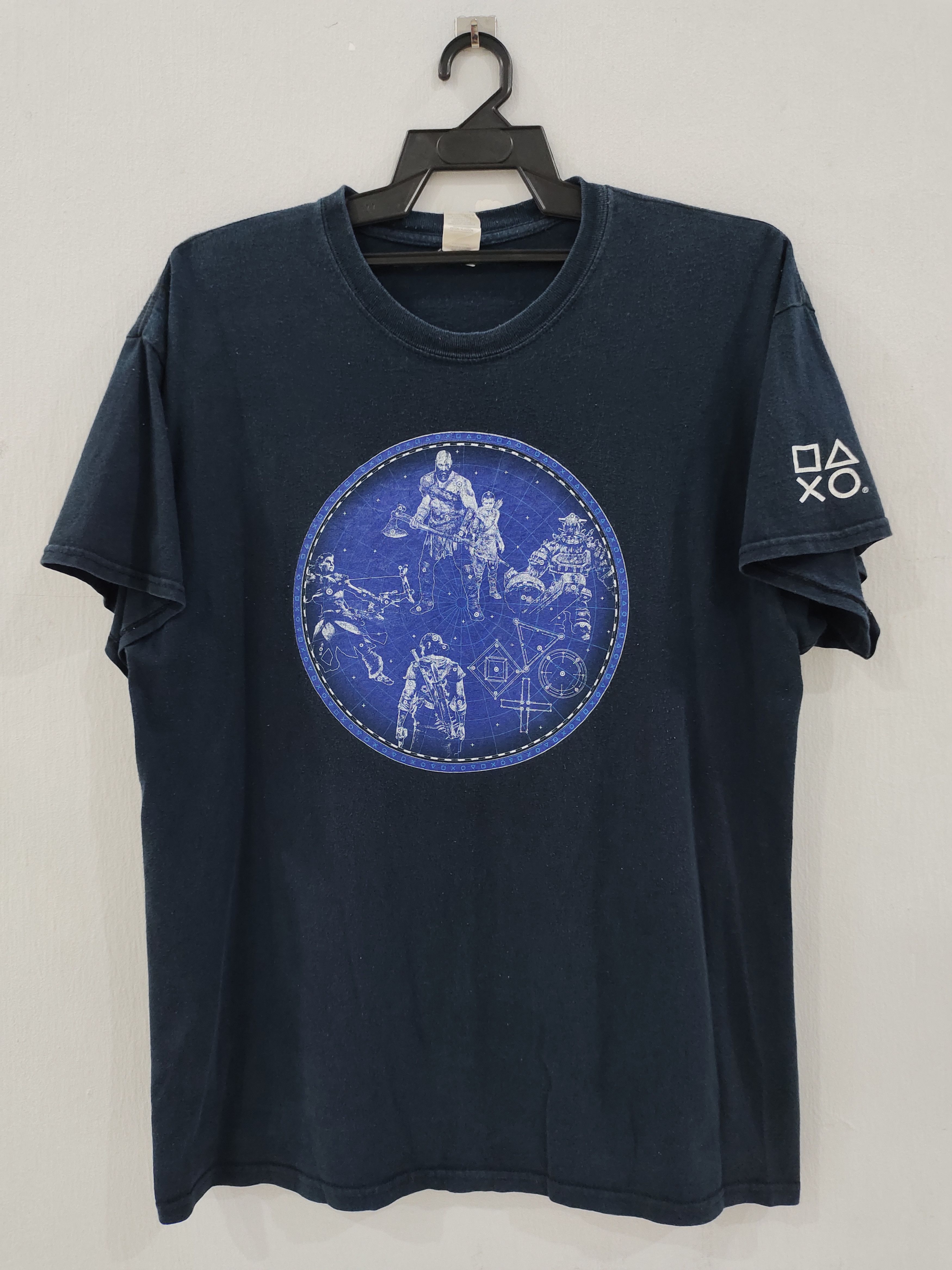 Anime × Playstation × Vintage God Of War Playstation Games Tee Size US XL / EU 56 / 4 - 1 Thumbnail