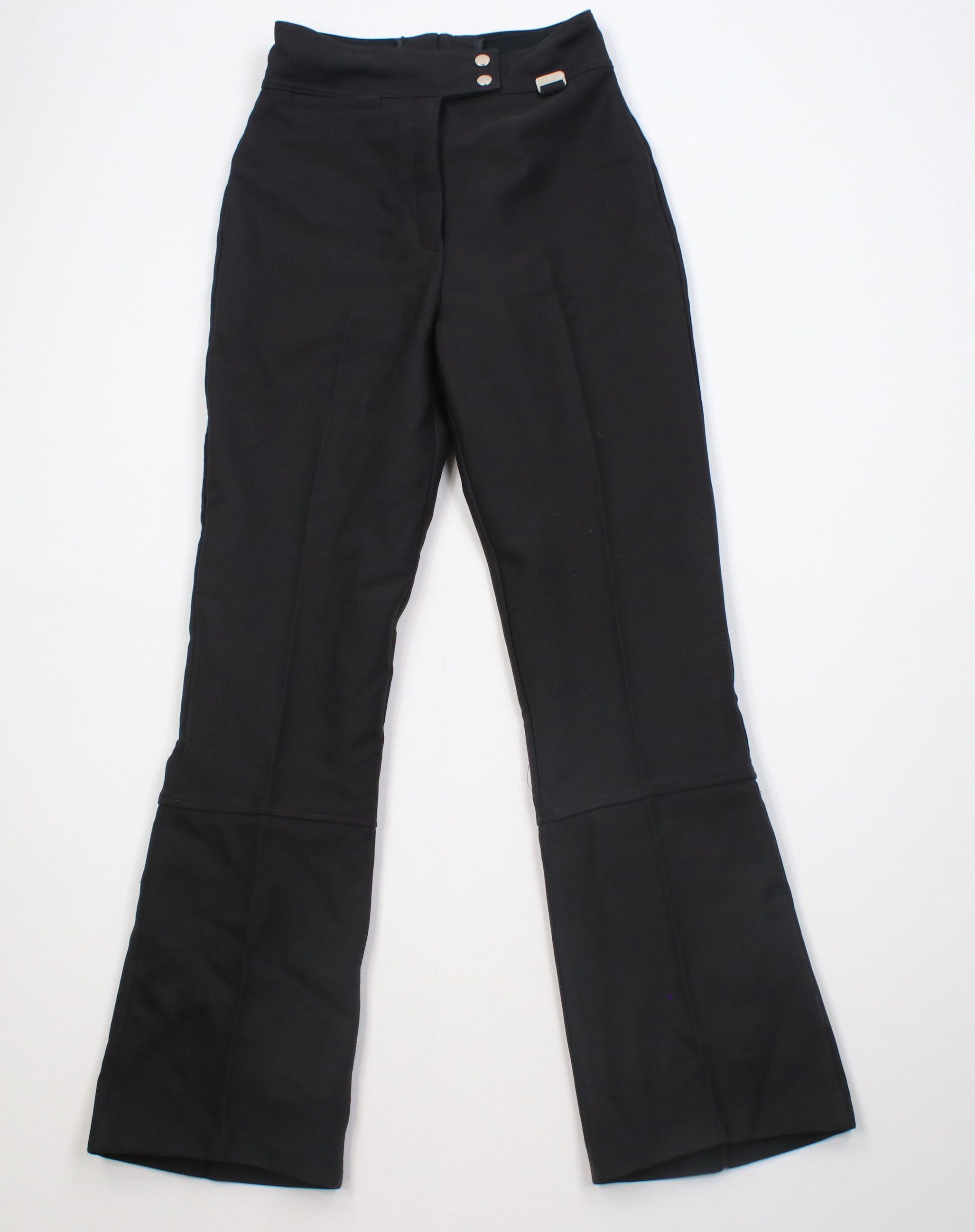 Vintage Vintage 70s Wide Leg Skiing Ski Snowboard Pants Black USA Size 34" / US 12 / IT 48 - 1 Thumbnail