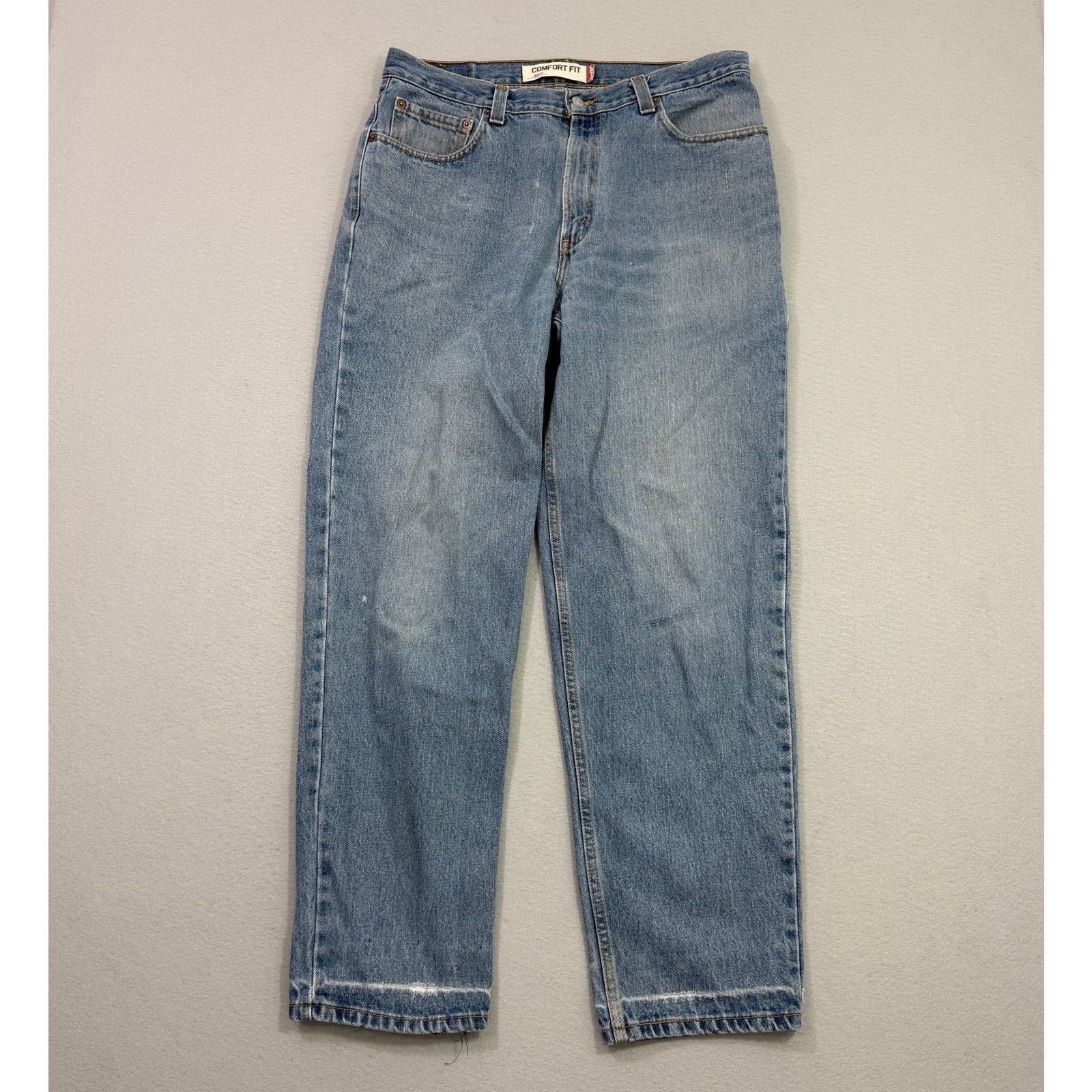 Levi's Vintage Levis 560 Jeans Men's 34x32 Denim y2k Distressed Size US 34 / EU 50 - 1 Thumbnail