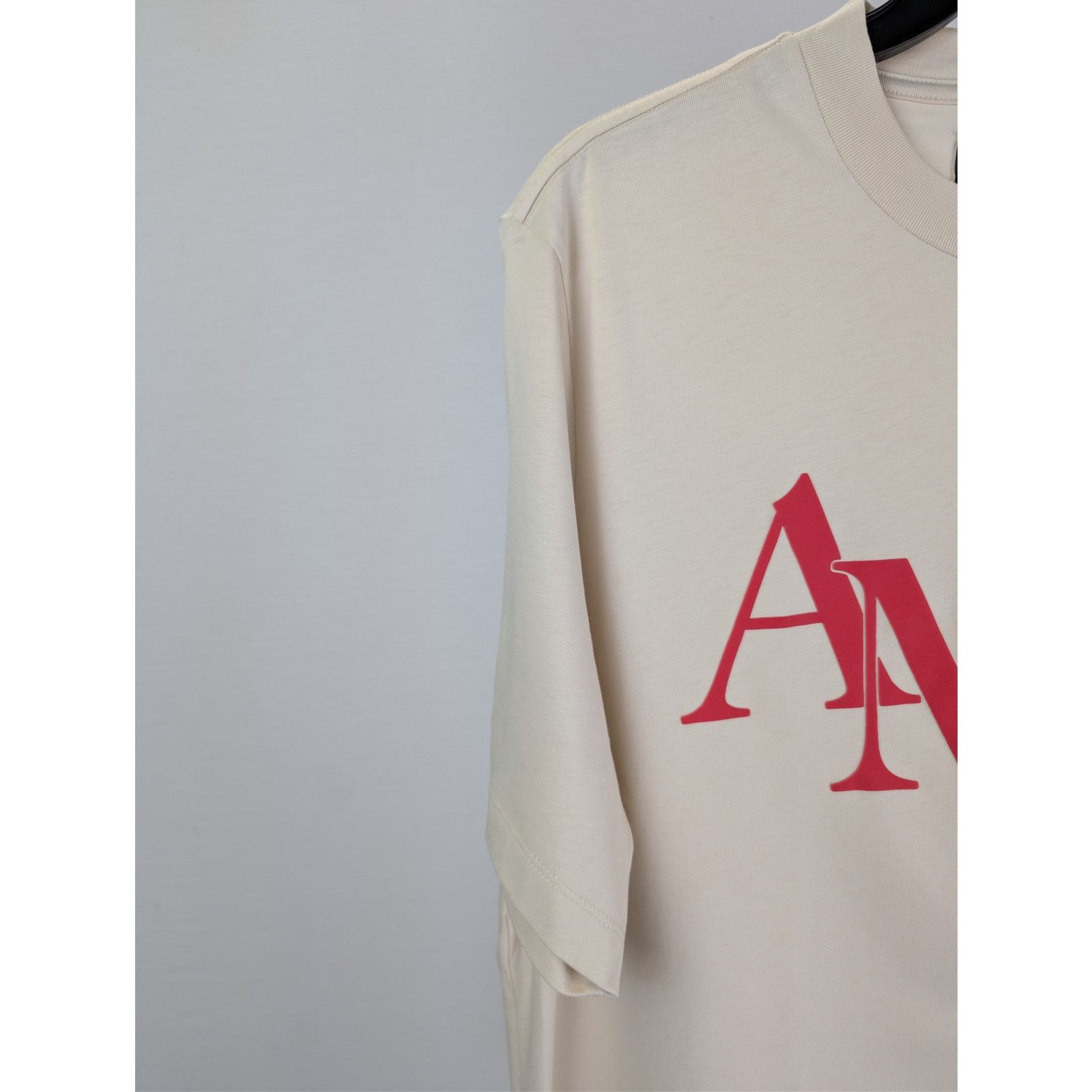 Amiri o1rshd1 Amiri Staggered Tee T-Shirt in Birch Size US XXL / EU 58 / 5 - 6 Thumbnail