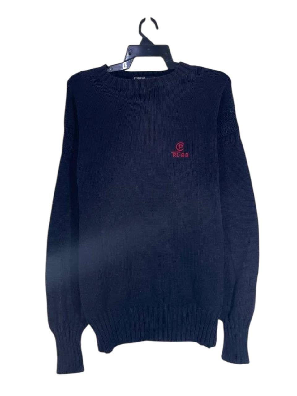 Vintage 90s polo rl-93 knitwear jumper size M
