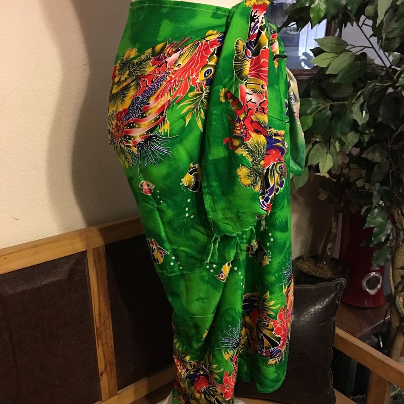 Other In Gear one size summer sarong fish print Size ONE SIZE - 2 Thumbnail