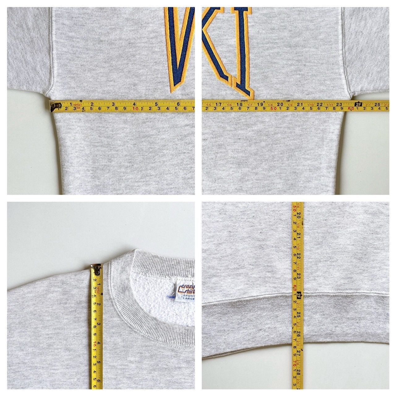 Vintage 90s Waikiki, Hawaii crewneck sweatshirt/ L Size US L / EU 52-54 / 3 - 9 Thumbnail