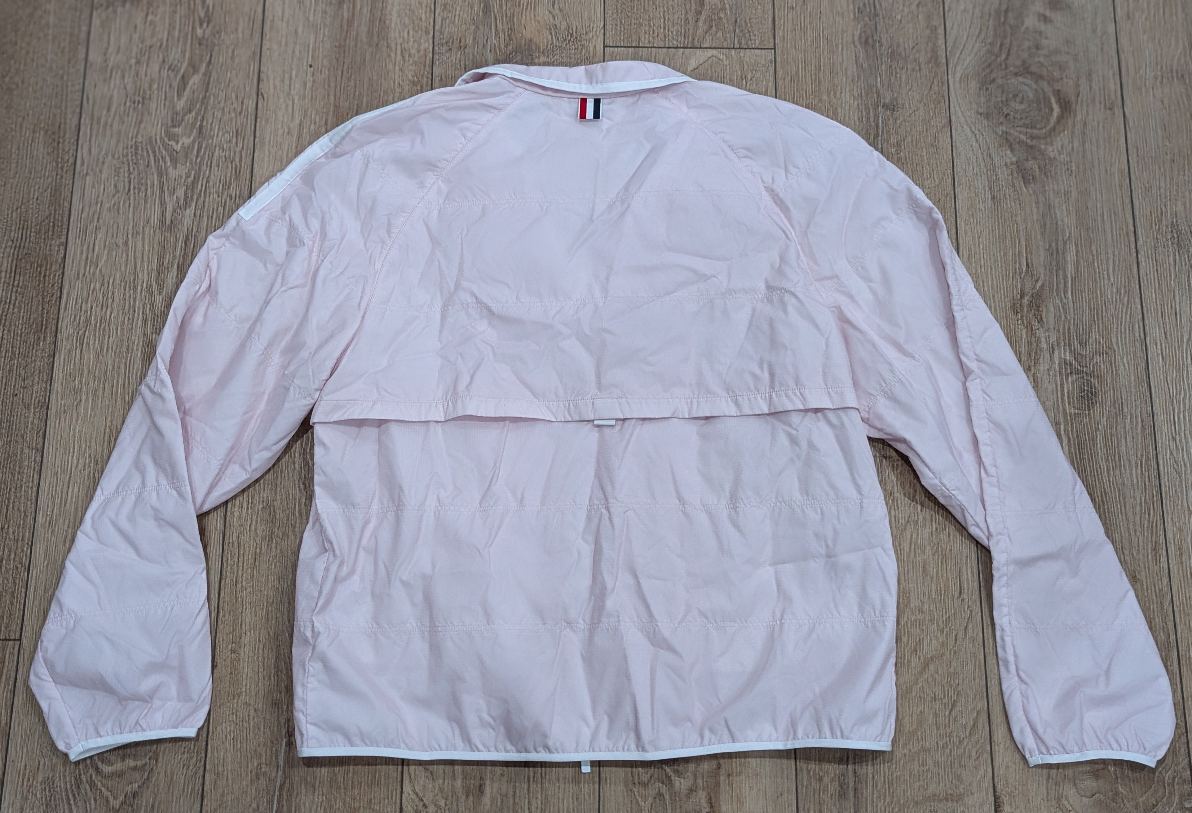 Thom Browne Thom Browne Contrast 4 Bar Coach Jacket Light Pink 3 - Large Size US L / EU 52-54 / 3 - 5 Thumbnail