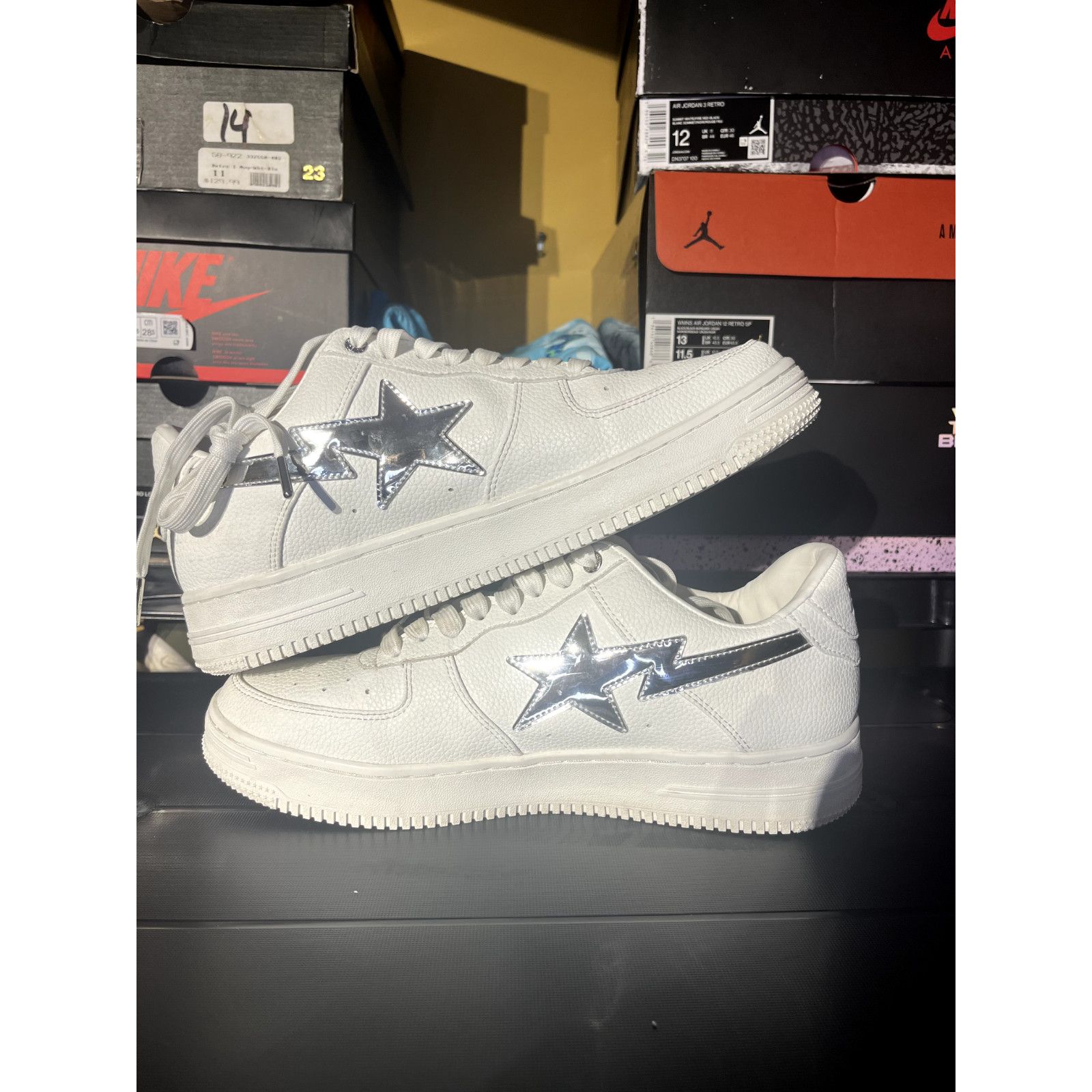 Bape Bapesta M2 "White" x Goat Size 11 Size US 11 / EU 44 - 2 Thumbnail