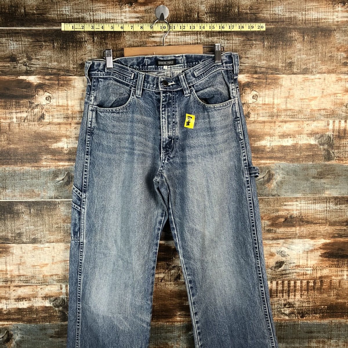 Japanese Brand Amero japan vintage workwear Pero Blue Denim Pants #A1418 Size US 31 - 2 Thumbnail
