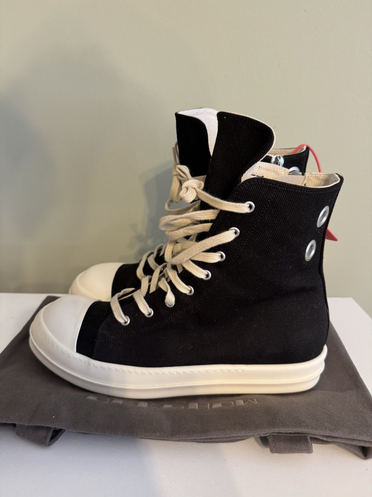 Rick Owens Rick owens ramones drkshdw Size US 10 / EU 43 - 1 Thumbnail