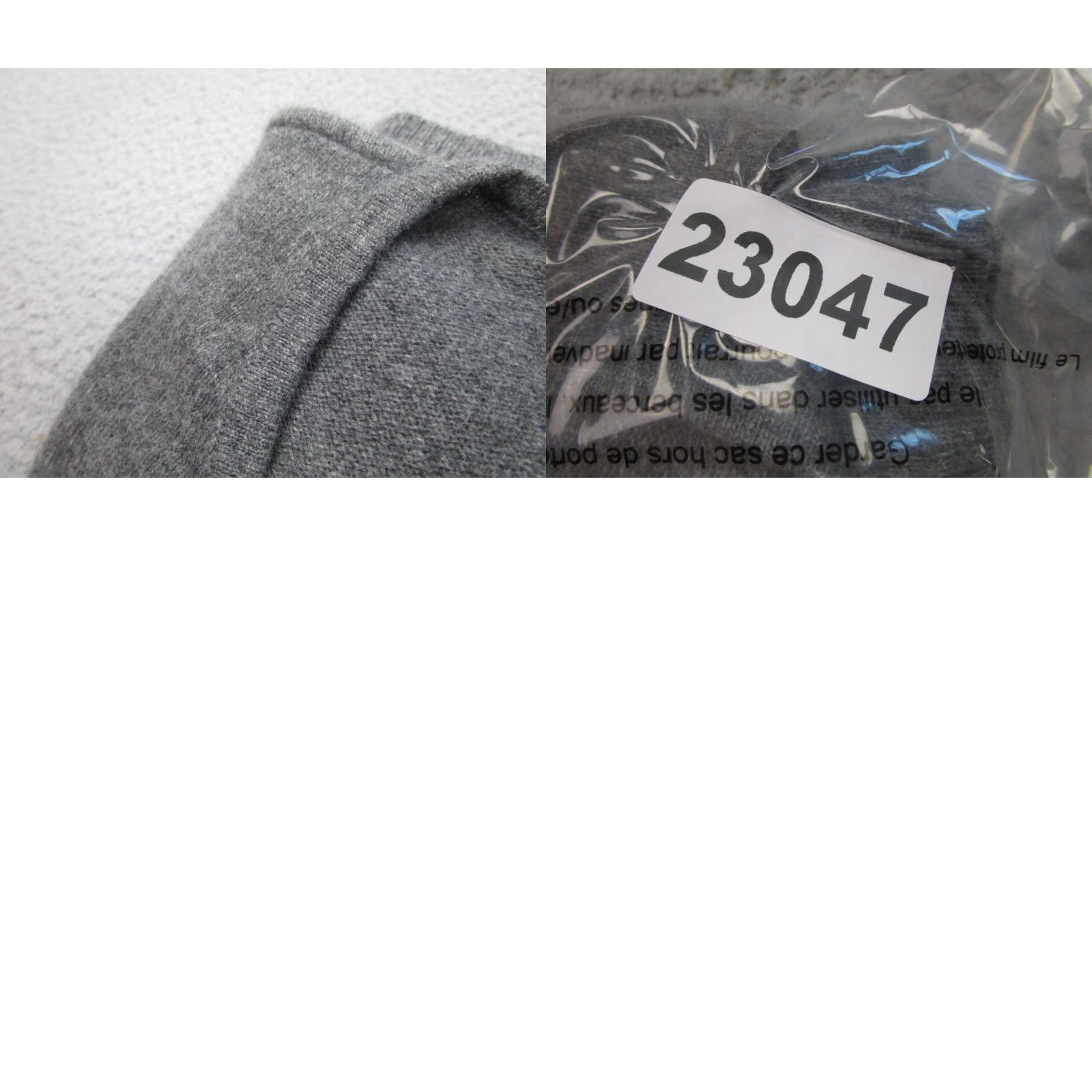 Vintage VINTAGE Belford 100% Cashmere V-neck Sweater Womens Small Knit Pullover Gray Academia Size S / US 4 / IT 40 - 9 Thumbnail